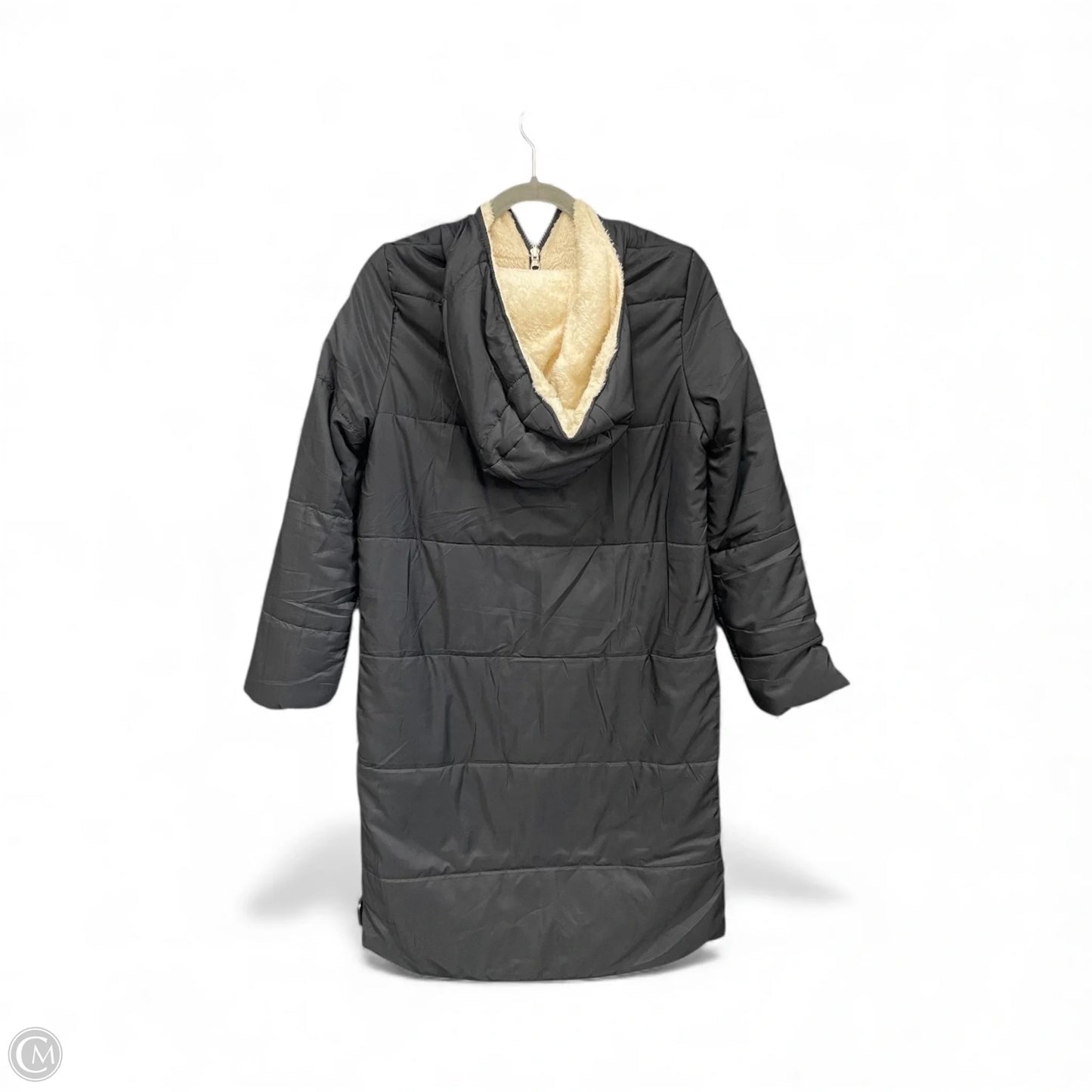 Coat Puffer & Quilted By Cme In Black, Size: S