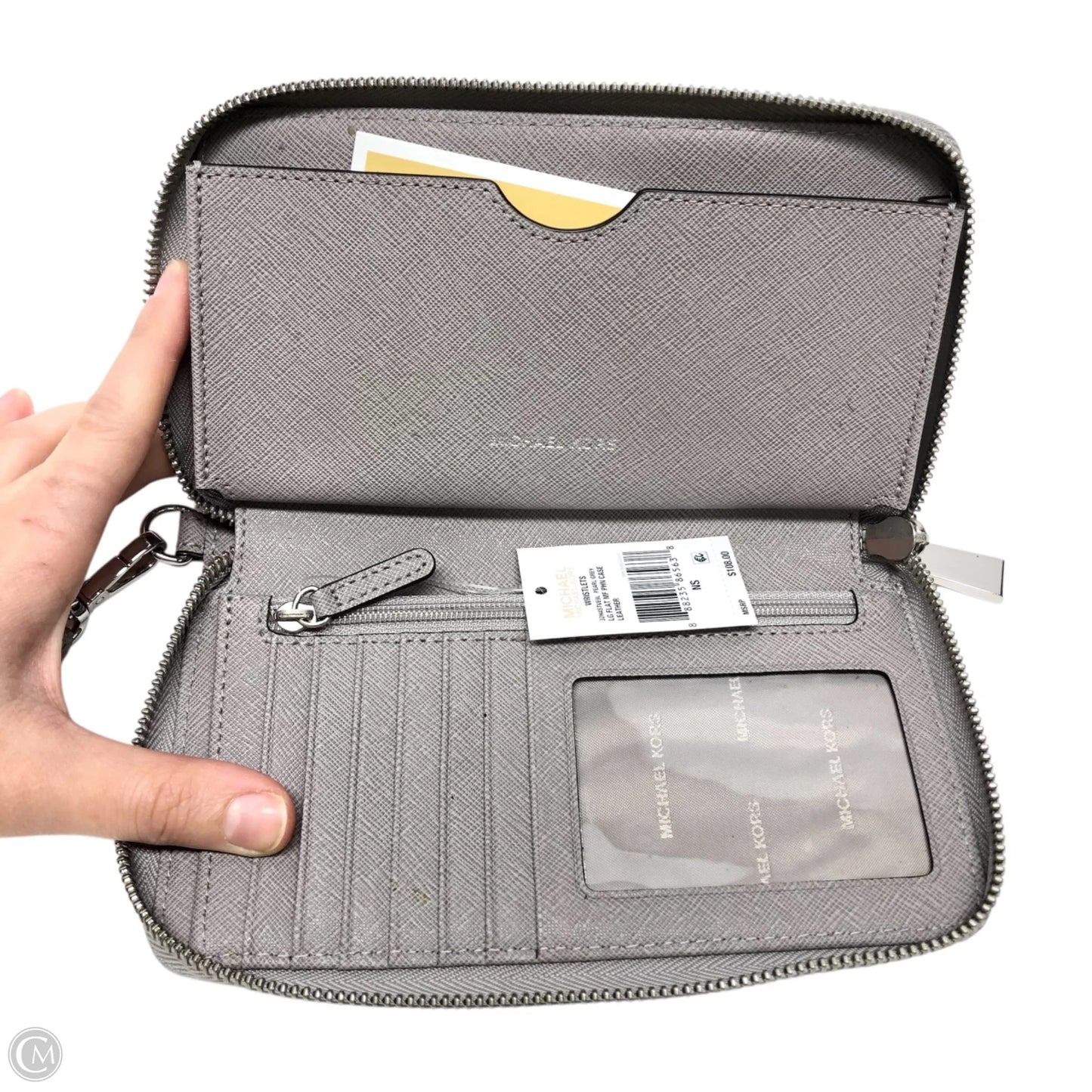 Wristlet Leather By Michael By Michael Kors, Size: Medium