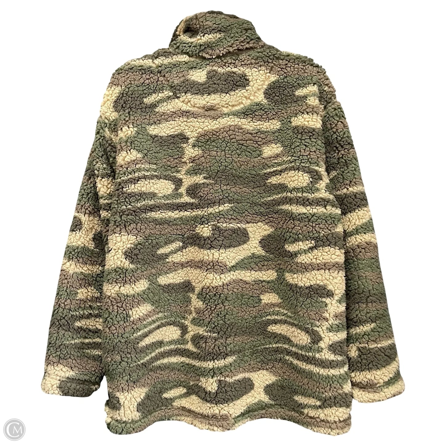 Athletic Fleece By Clothes Mentor In Camouflage Print, Size: L