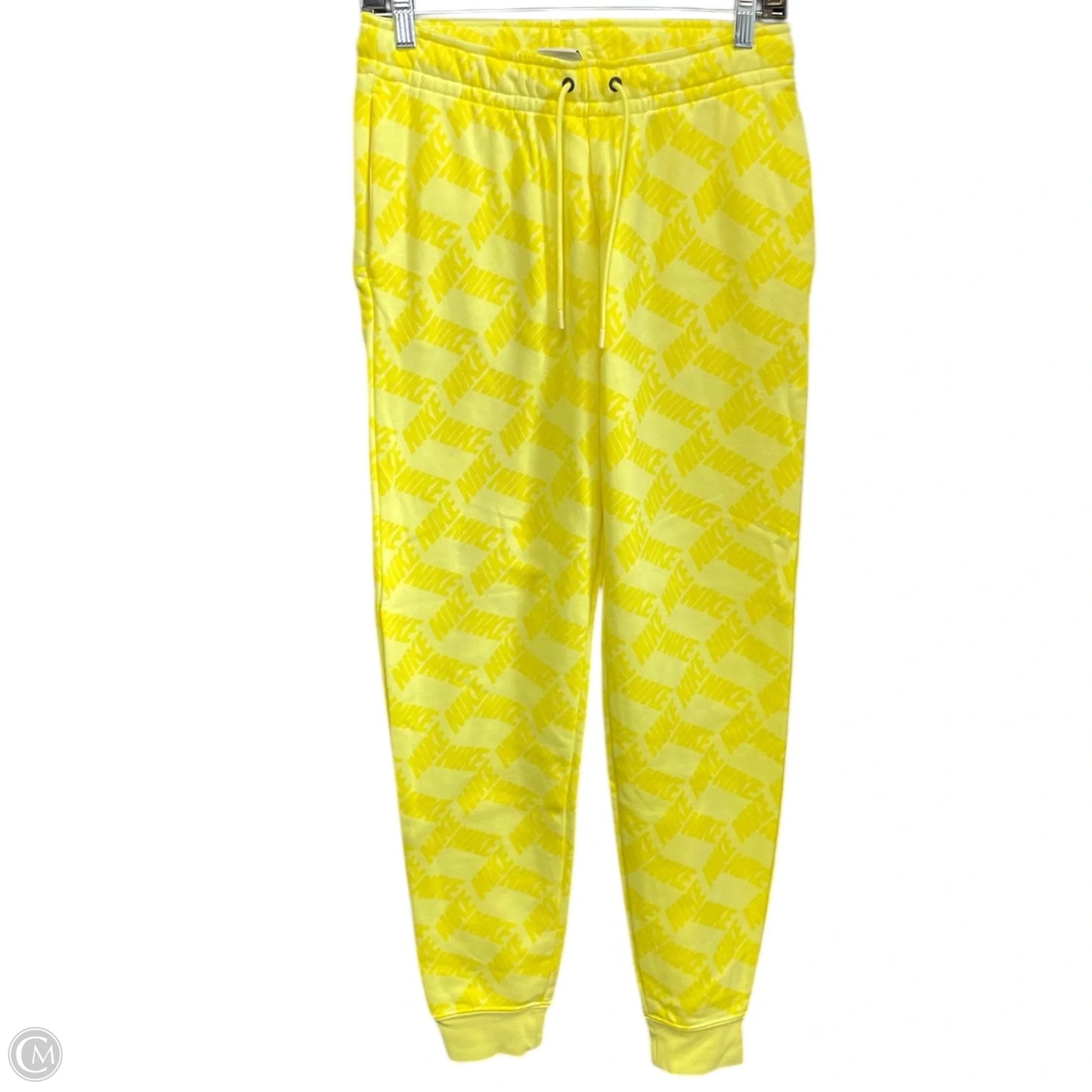 Athletic Pants 2pc By Nike In Yellow, Size: S