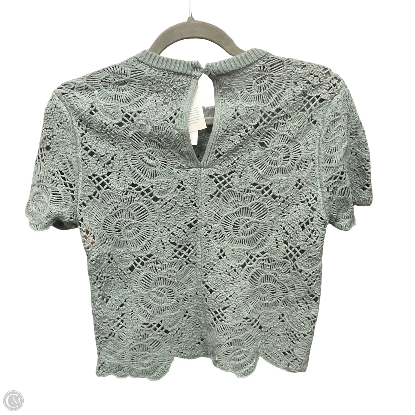 Top Short Sleeve By Abercrombie And Fitch In Green, Size: Xs