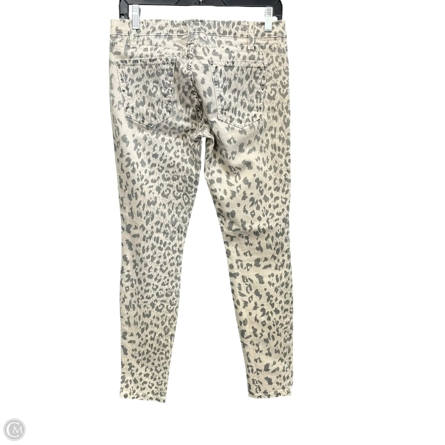 Jeans Skinny By Current Elliott In Leopard Print, Size: 2