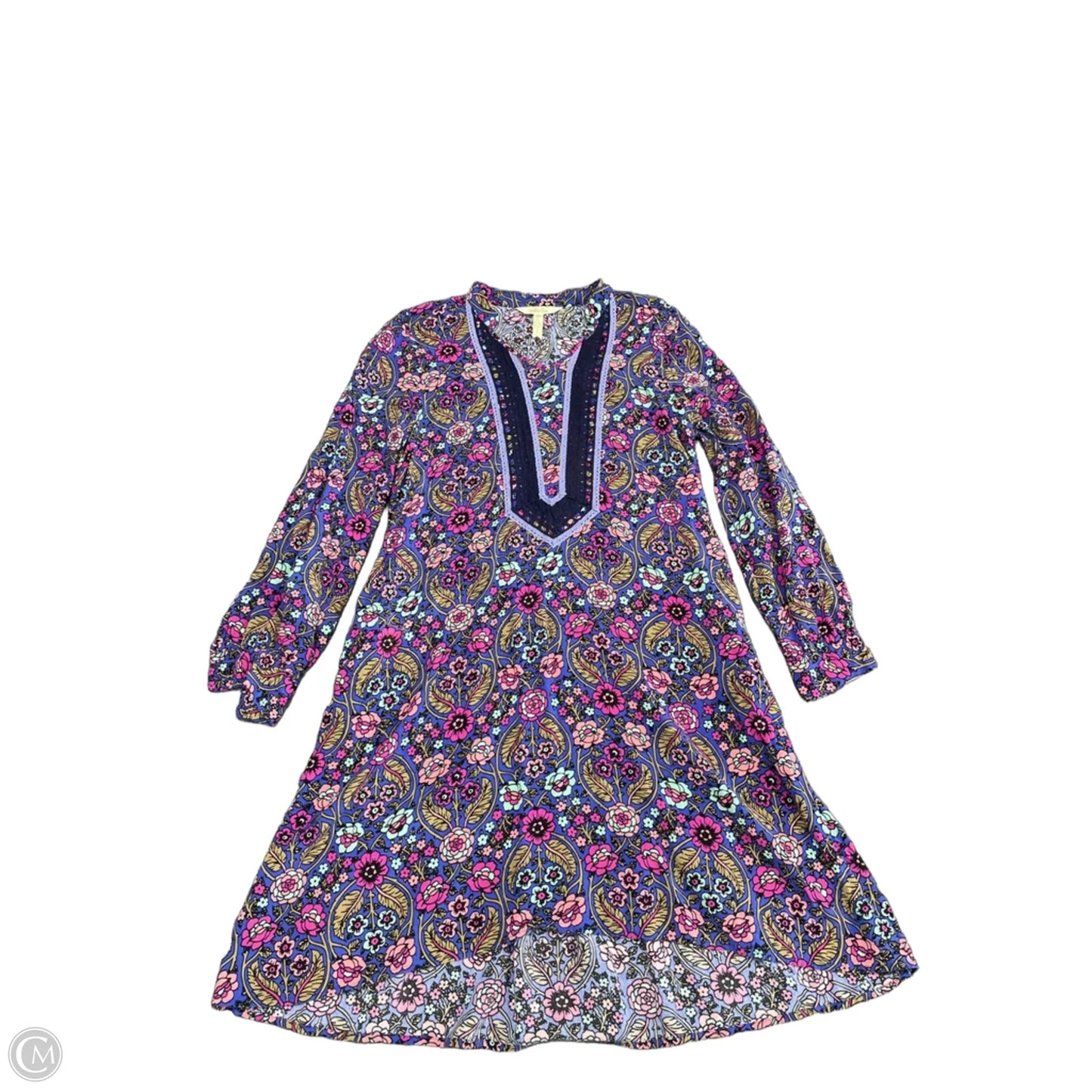 Dress Casual Short By Matilda Jane In Floral Print, Size: Xs