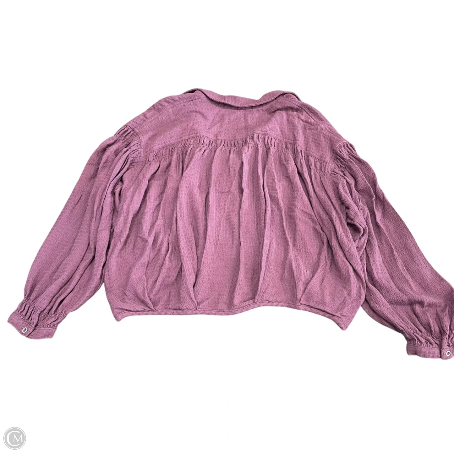 Top Long Sleeve By We The Free In Purple, Size: S