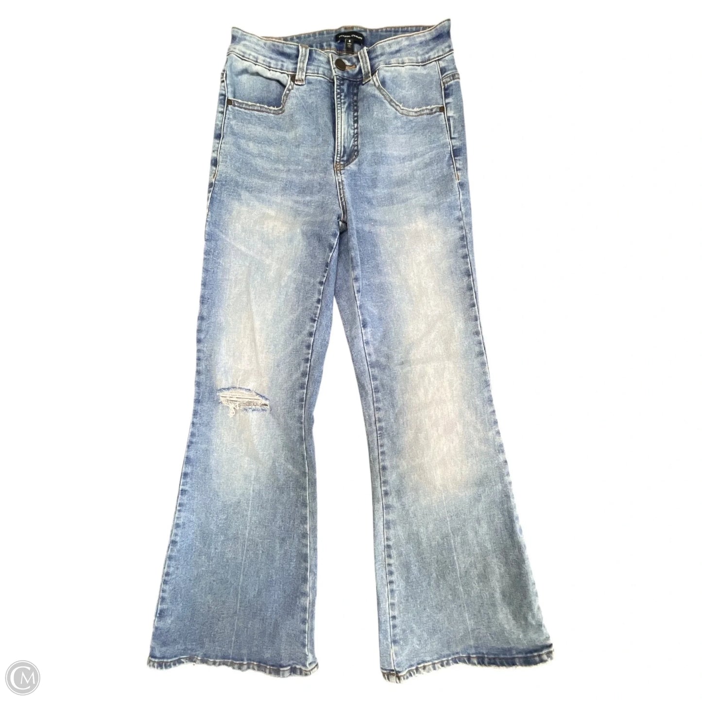 Jeans Flared By Universal Standard In Blue Denim, Size: 8