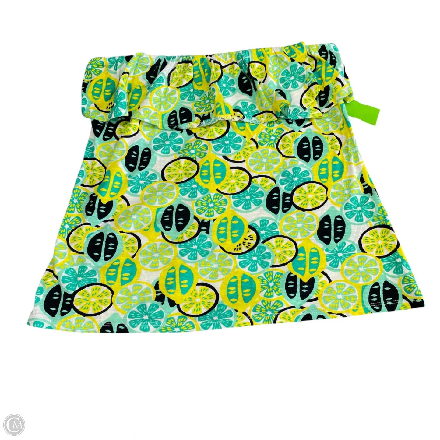 Top Sleeveless By Crown And Ivy In Blue & Green, Size: M