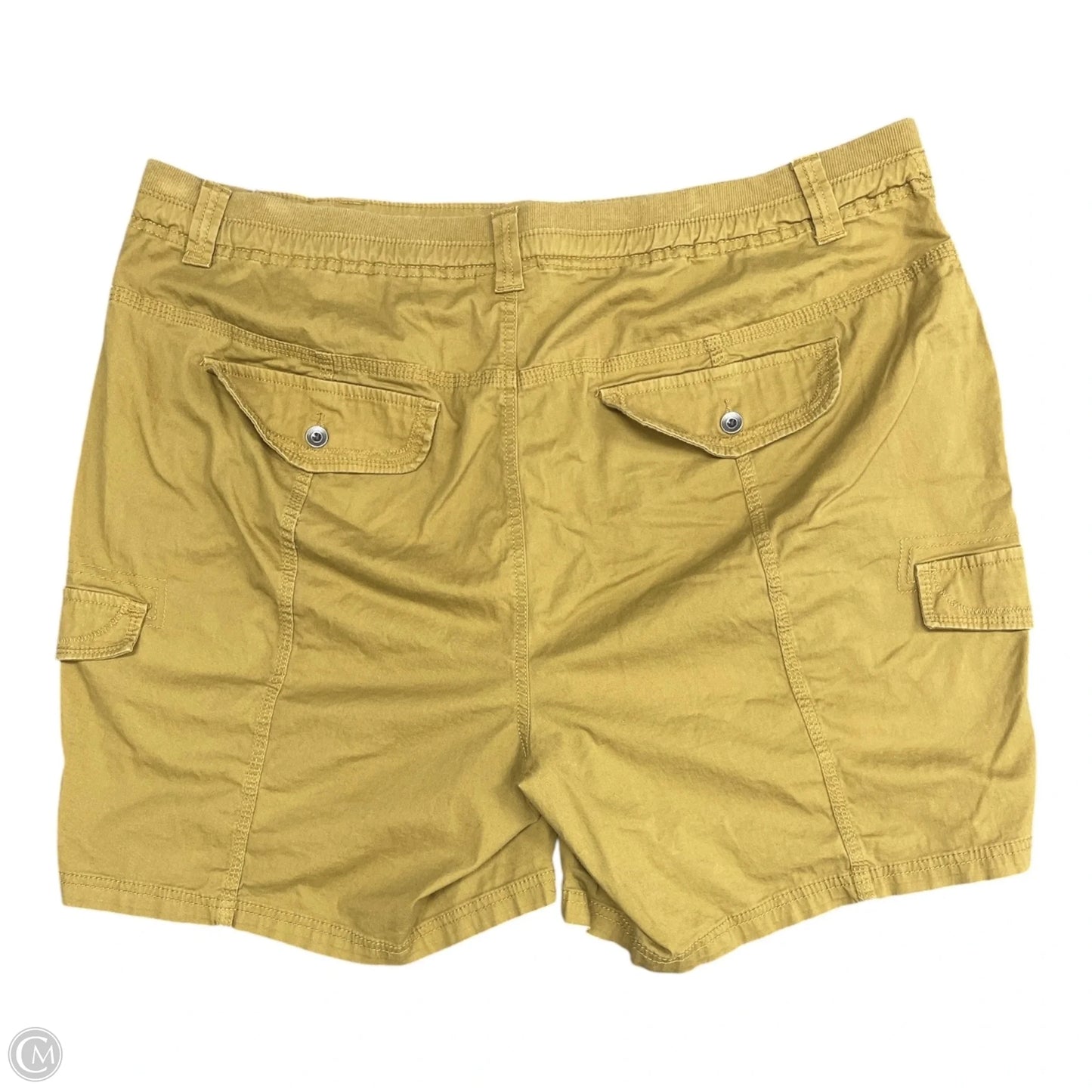 Shorts By Style And Company In Brown & Yellow, Size: 22