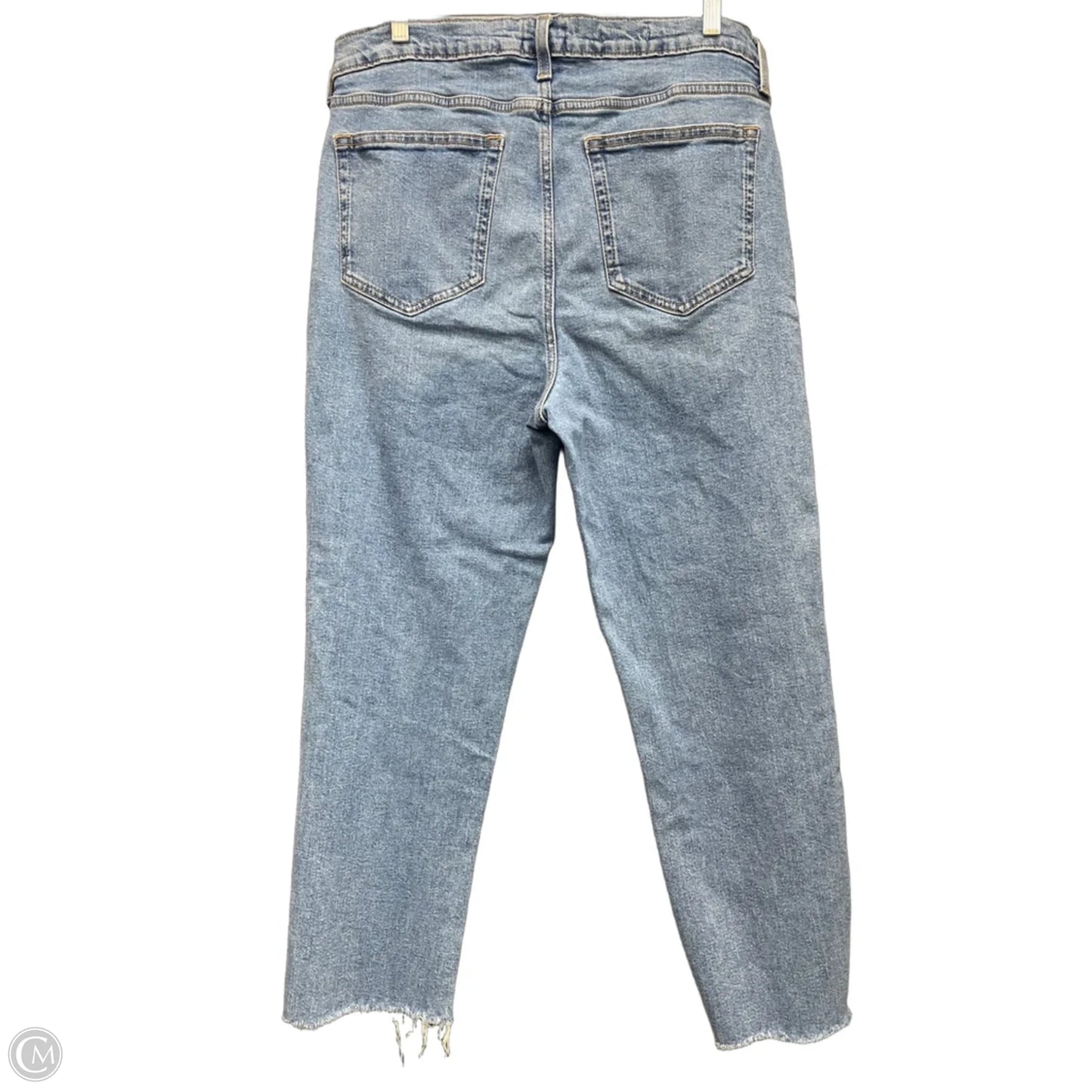 Jeans Straight By Universal Thread In Blue Denim, Size: 14