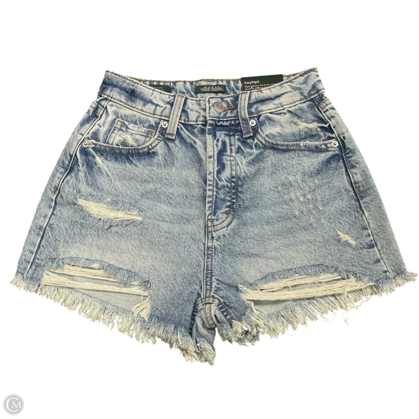 Shorts By Wild Fable In Blue Denim, Size: Xxs