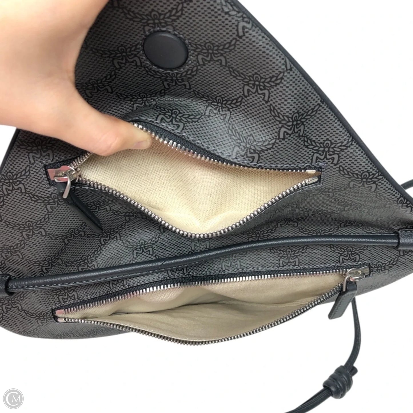 Crossbody Luxury Designer By Mcm, Size: Medium