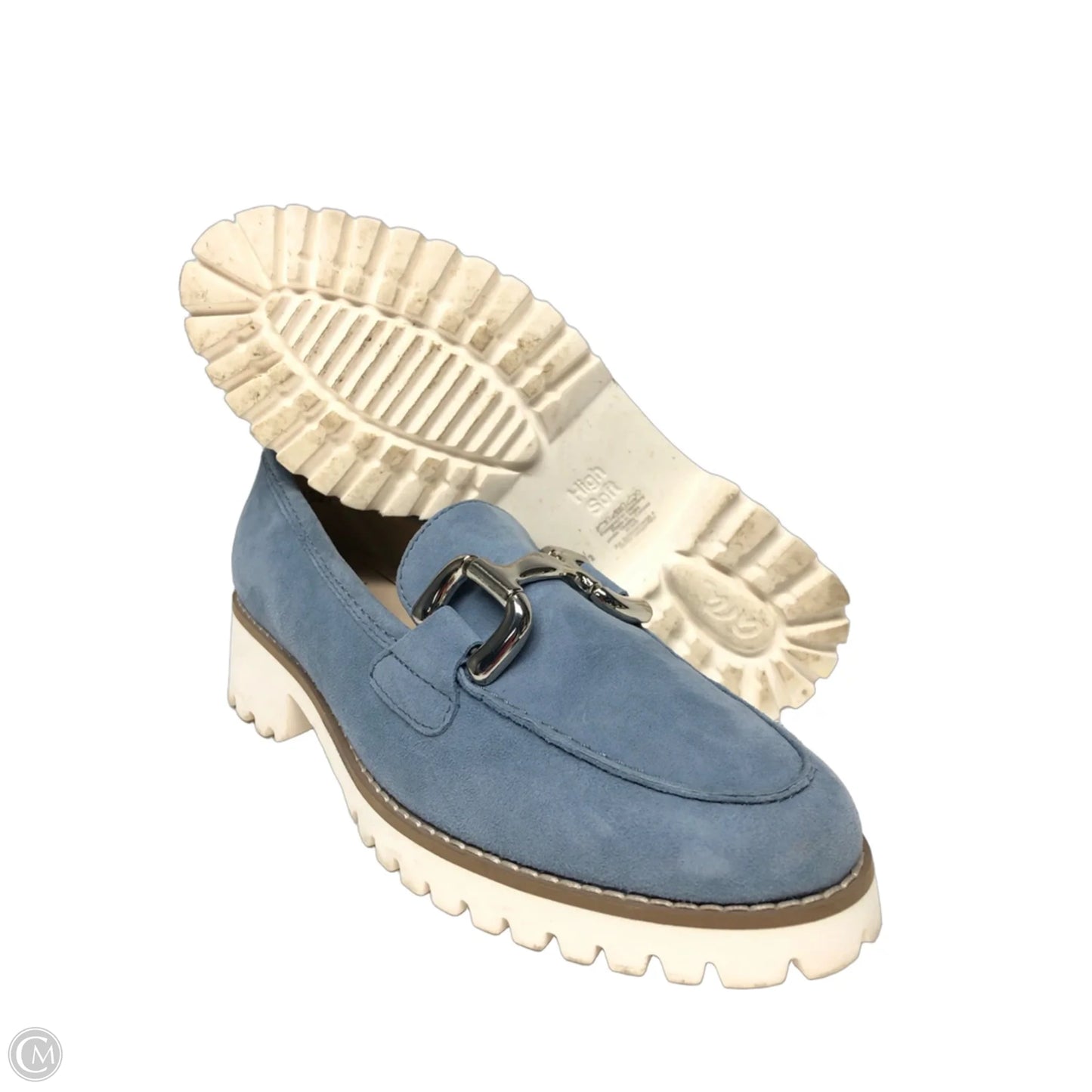 Shoes Flats By Cmc In Blue, Size: 6