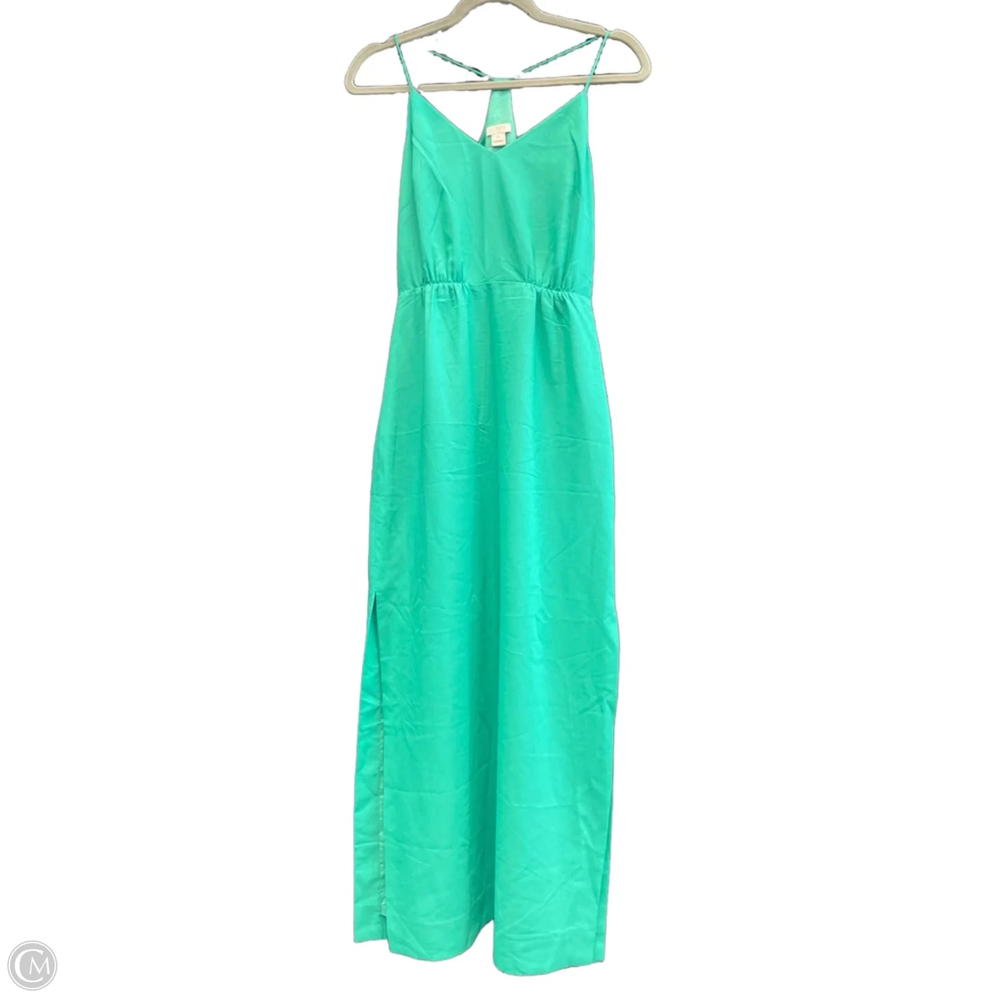 Dress Casual Maxi By J. Crew In Green, Size: 0