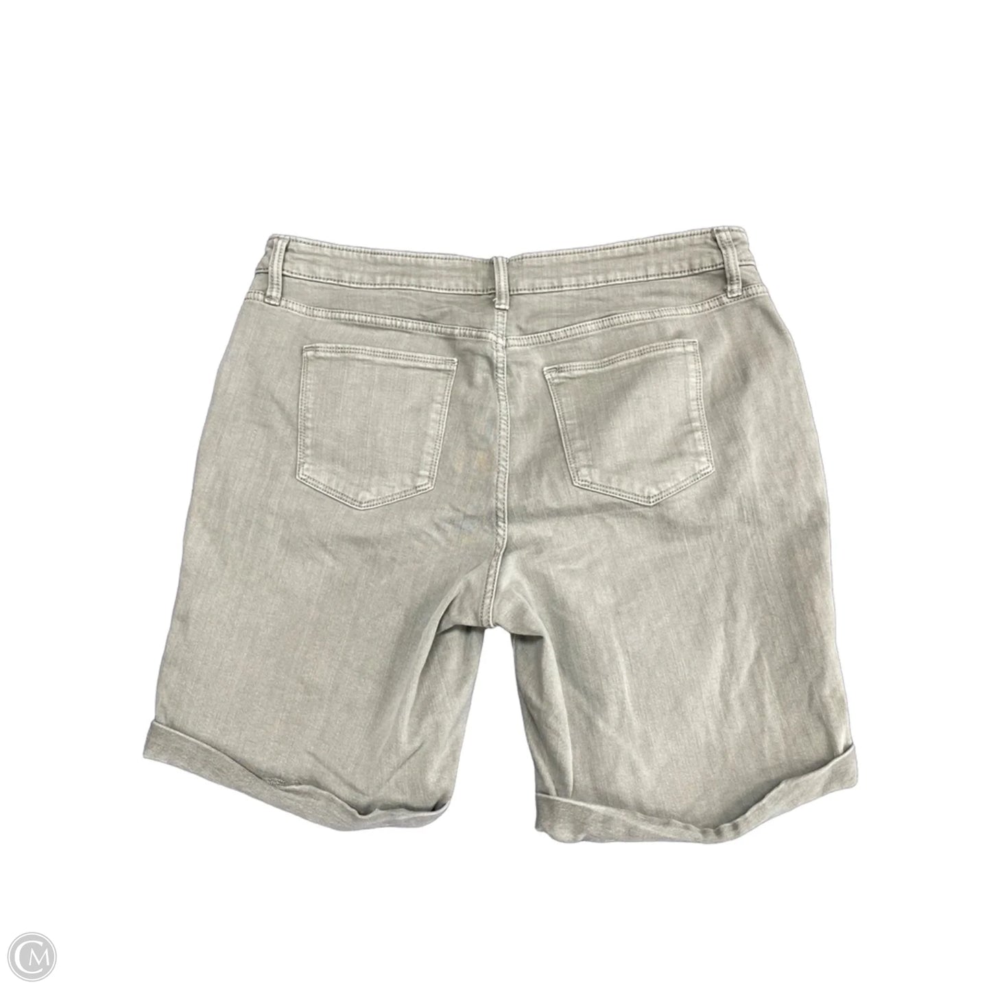 Shorts By Universal Thread In Green Denim, Size: 16