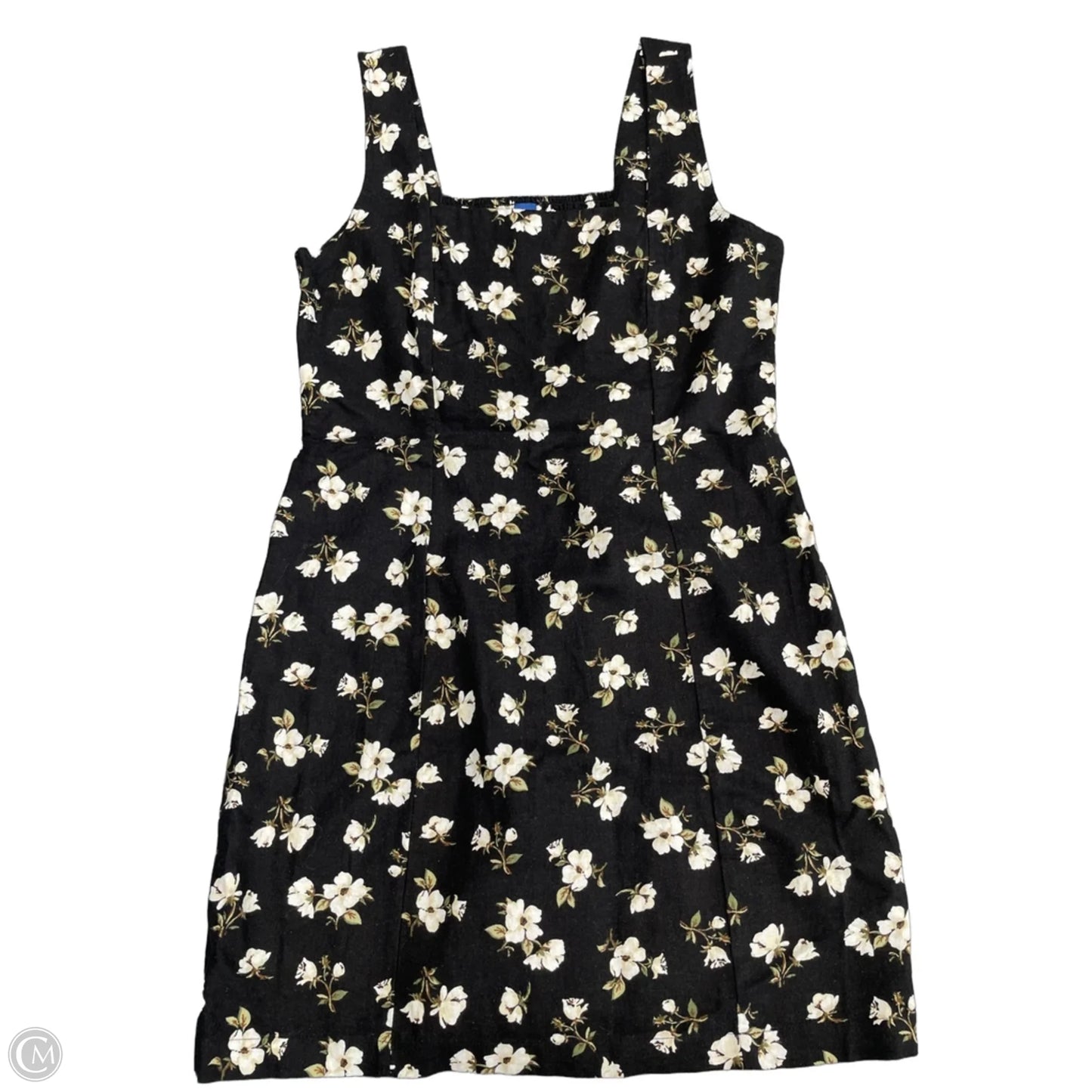 Dress Casual Short By Old Navy In Black & Cream, Size: M