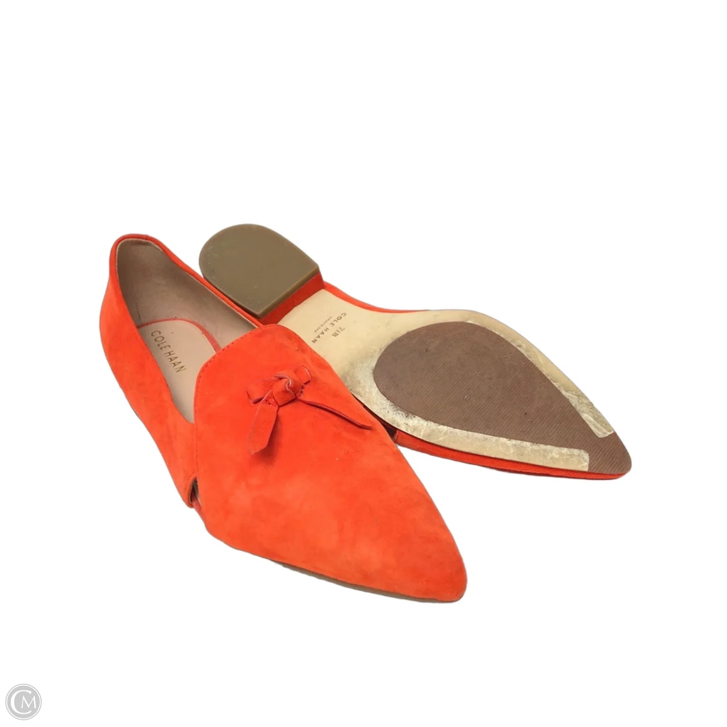 Shoes Flats By Cole-haan In Orange, Size: 7.5