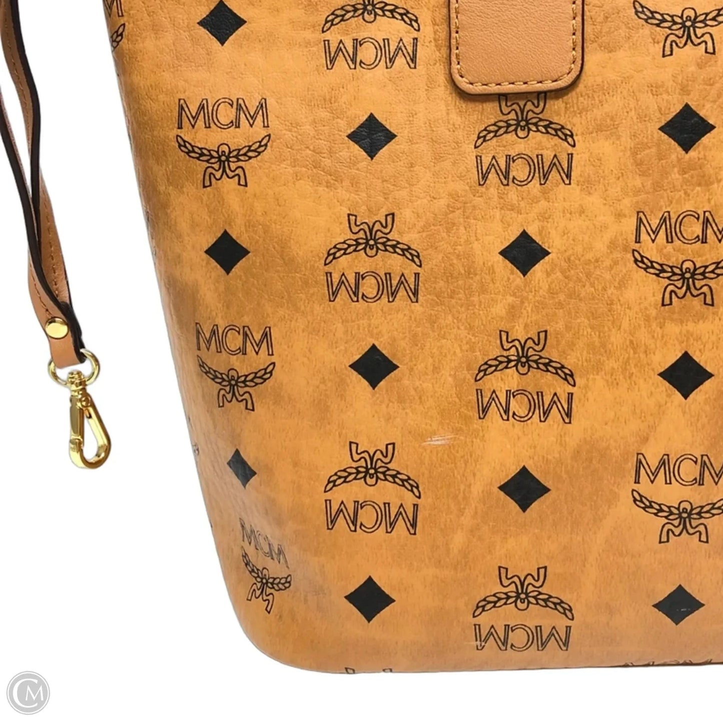 Tote Luxury Designer By Mcm, Size: Medium