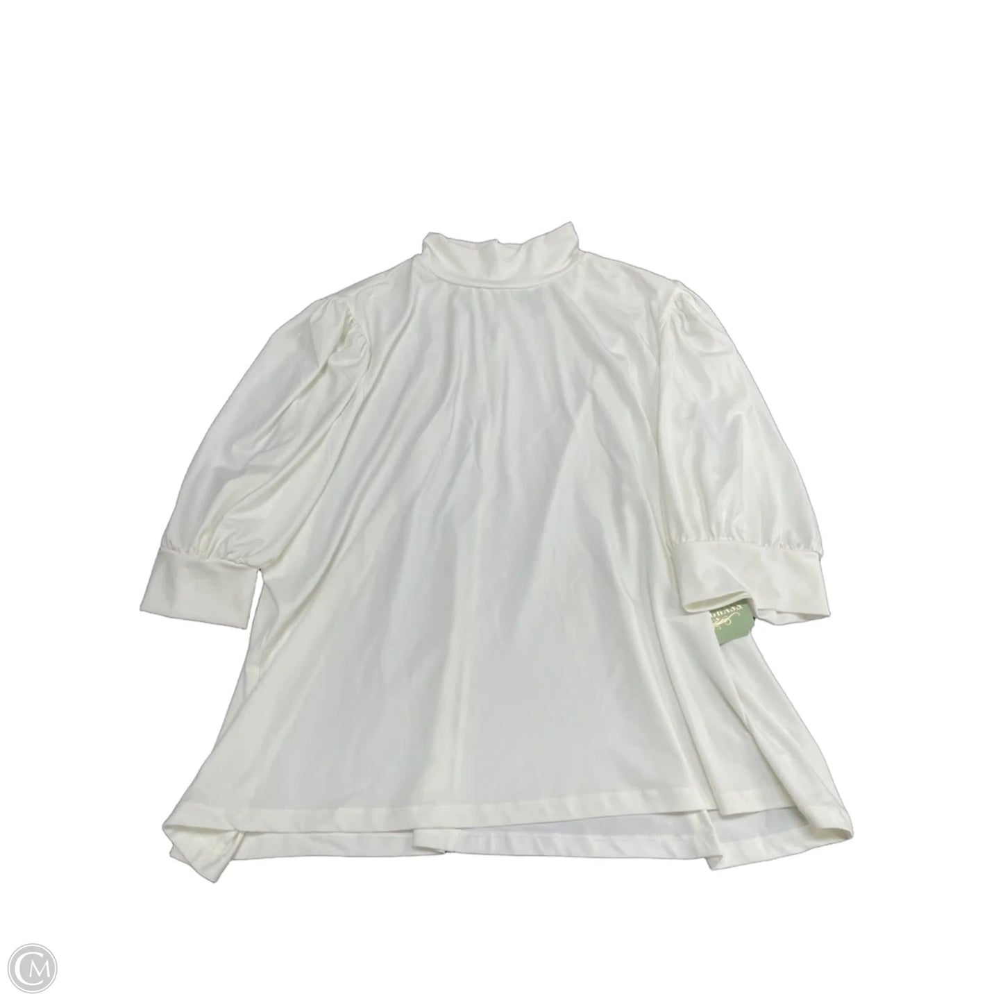 Top Short Sleeve By Ryegrass In Cream, Size: 3x