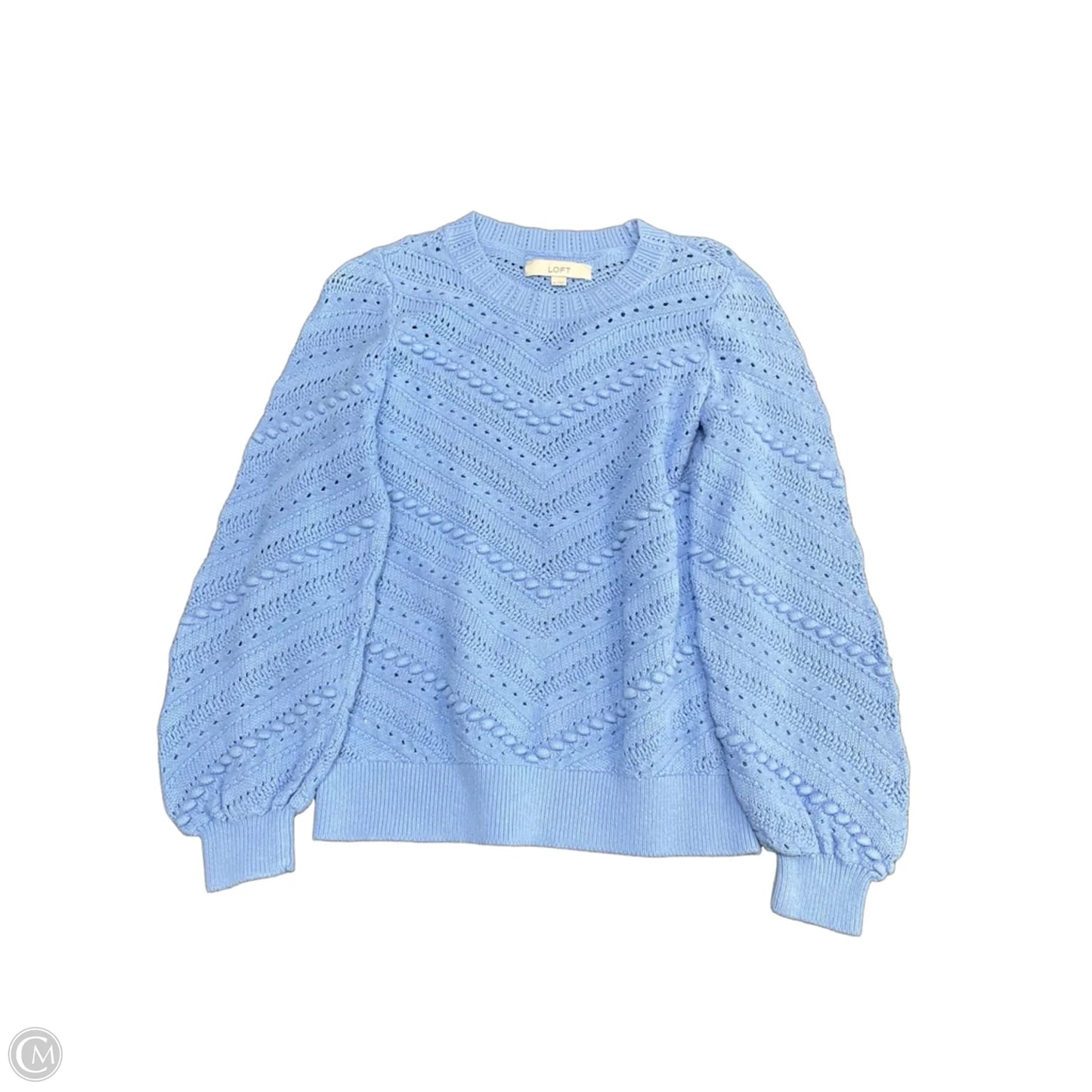 Sweater By Loft In Blue, Size: M