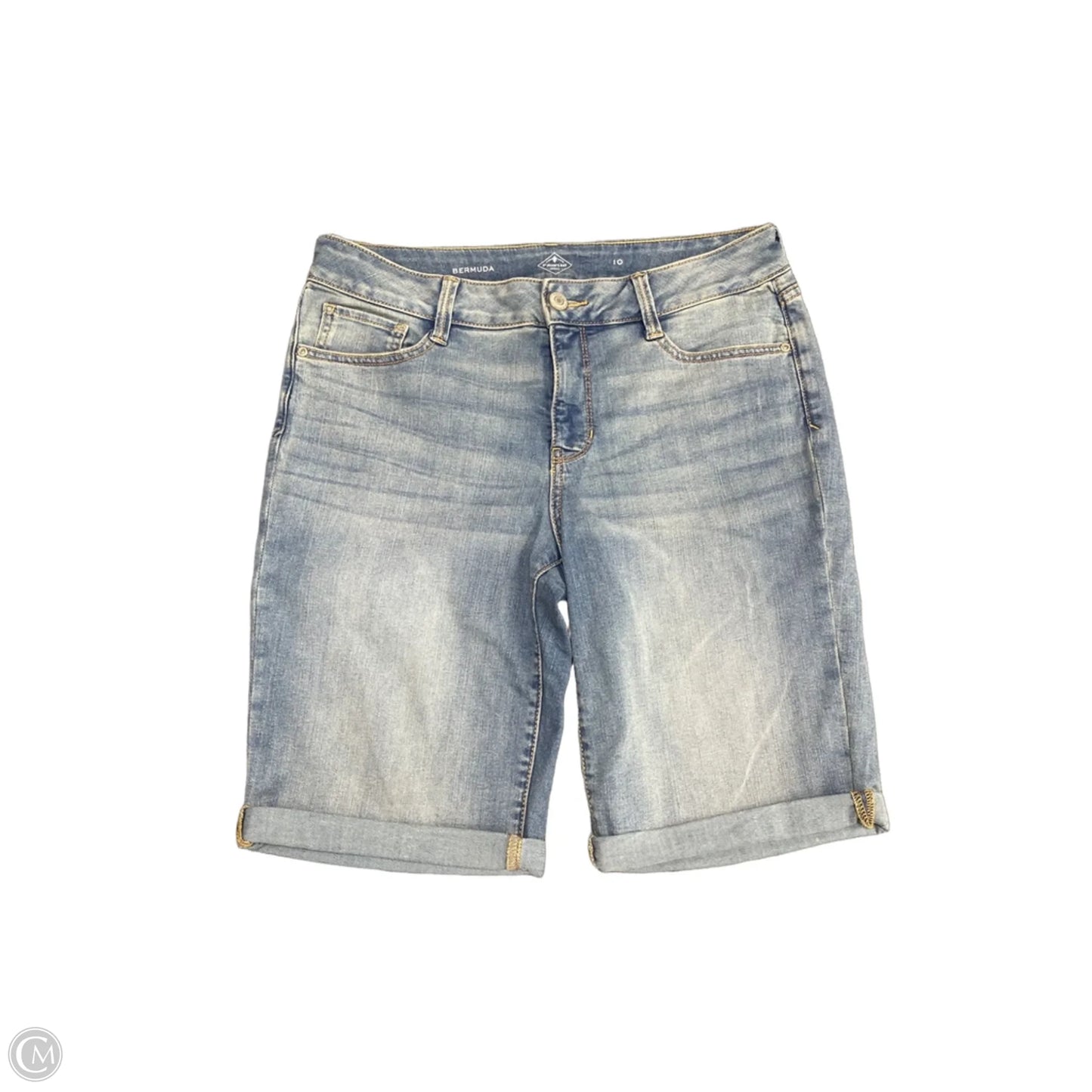 Shorts By St Johns Bay In Blue Denim, Size: 10