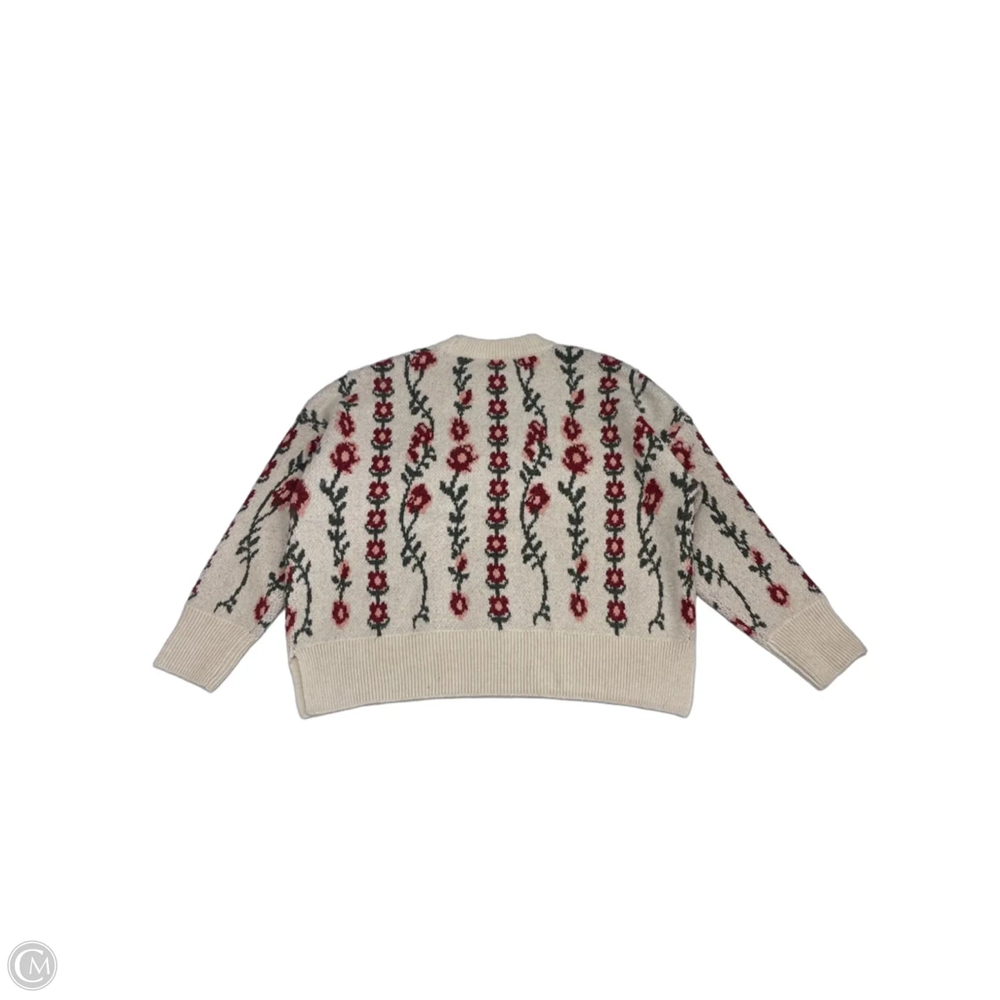 Sweater By Sincerely Jules In Floral Print, Size: Xs