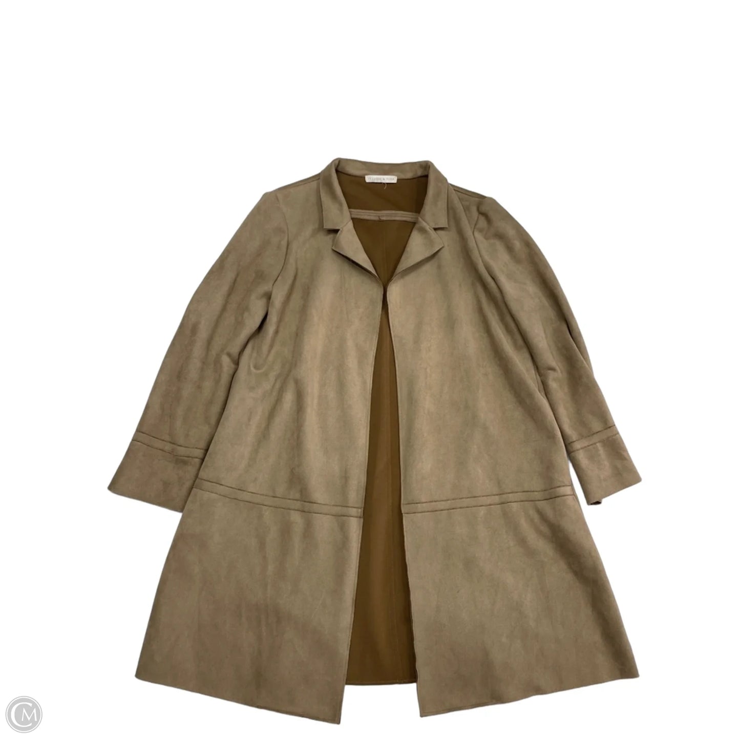 Jacket Other By Preston And New York In Taupe, Size: M