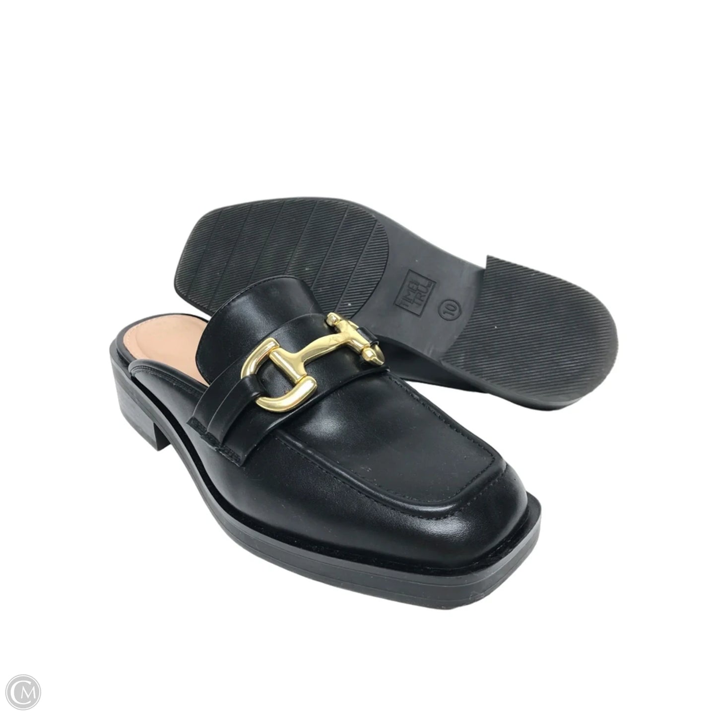 Shoes Flats By Time And Tru In Black, Size: 10