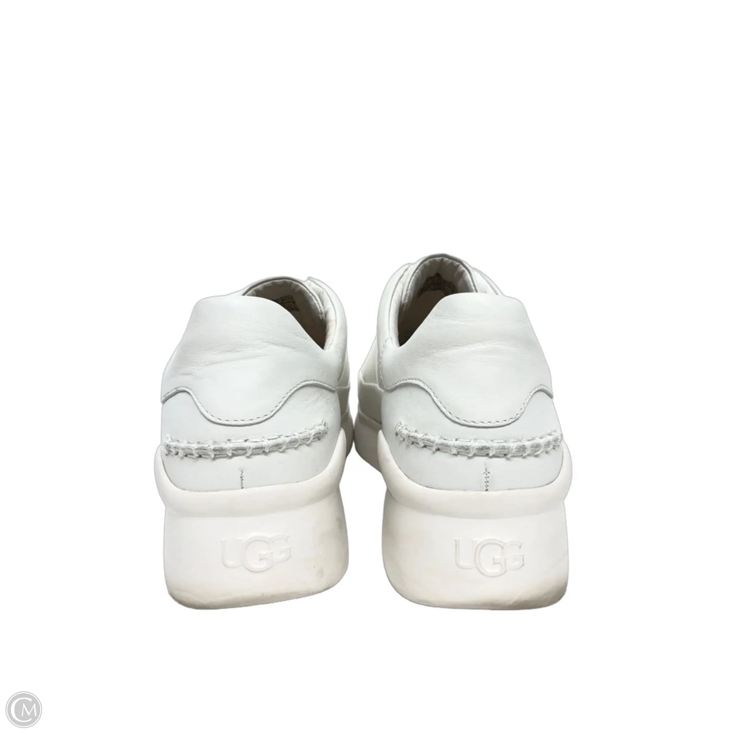 Shoes Sneakers By Ugg In White, Size: 9.5