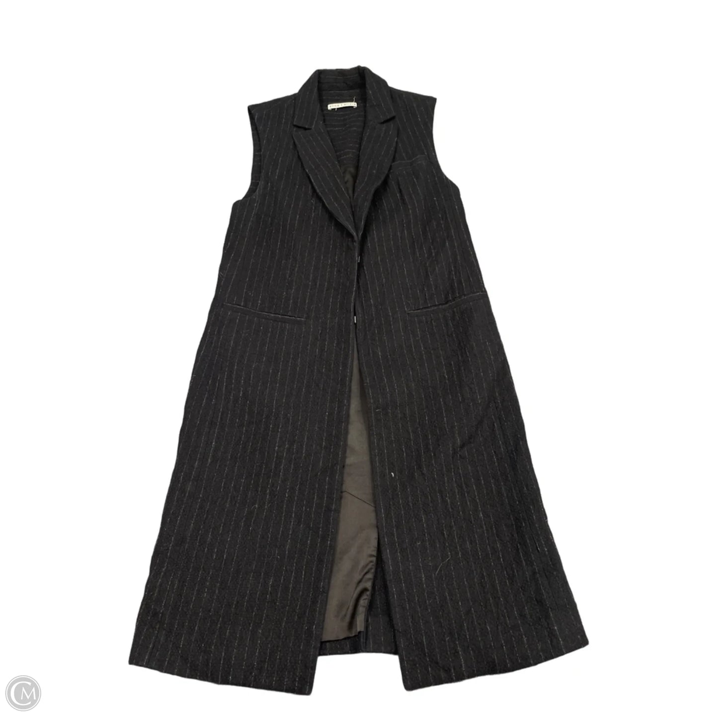Vest Designer By Alice + Olivia In Black, Size: Xs