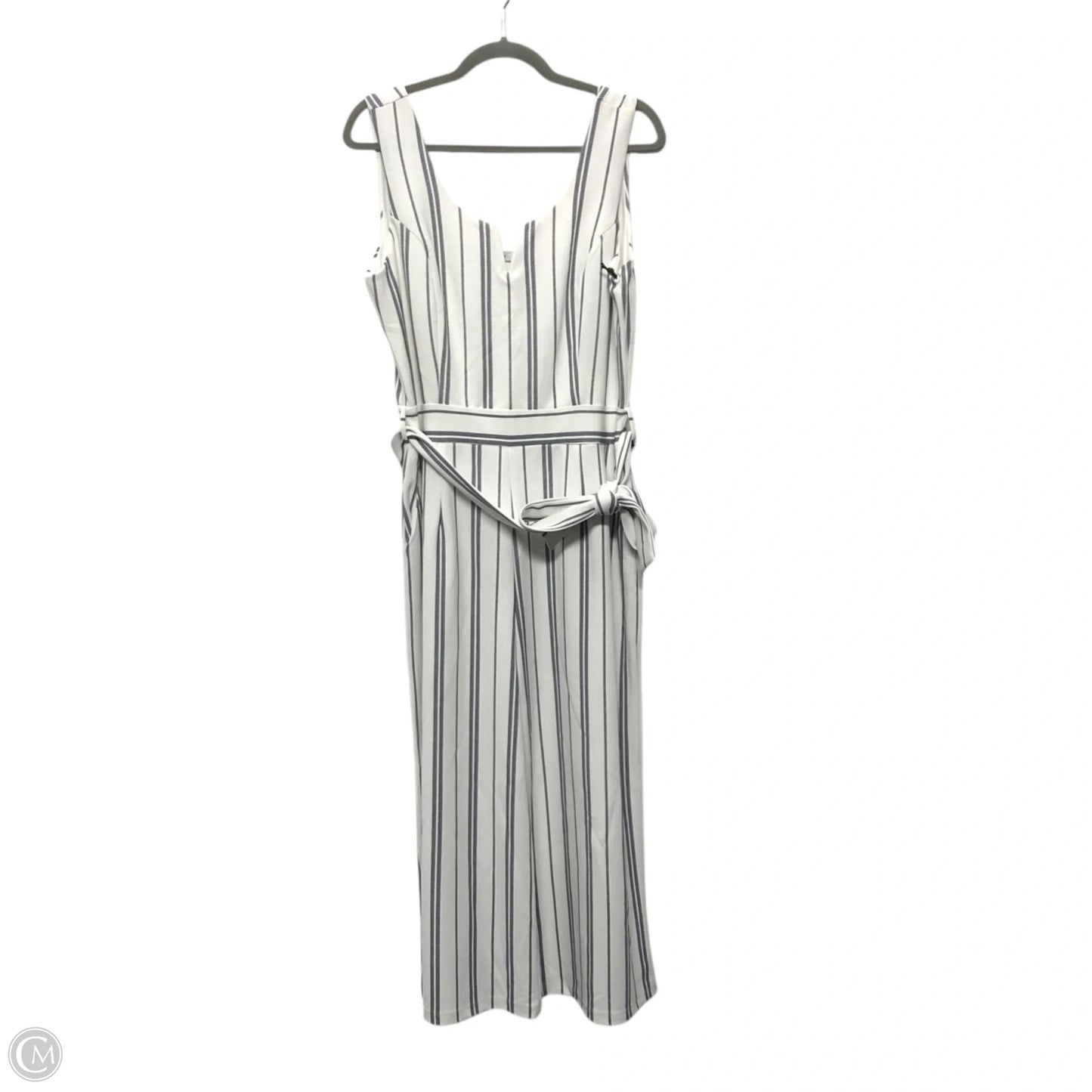 Jumpsuit By Dex In Striped Pattern, Size: Xl