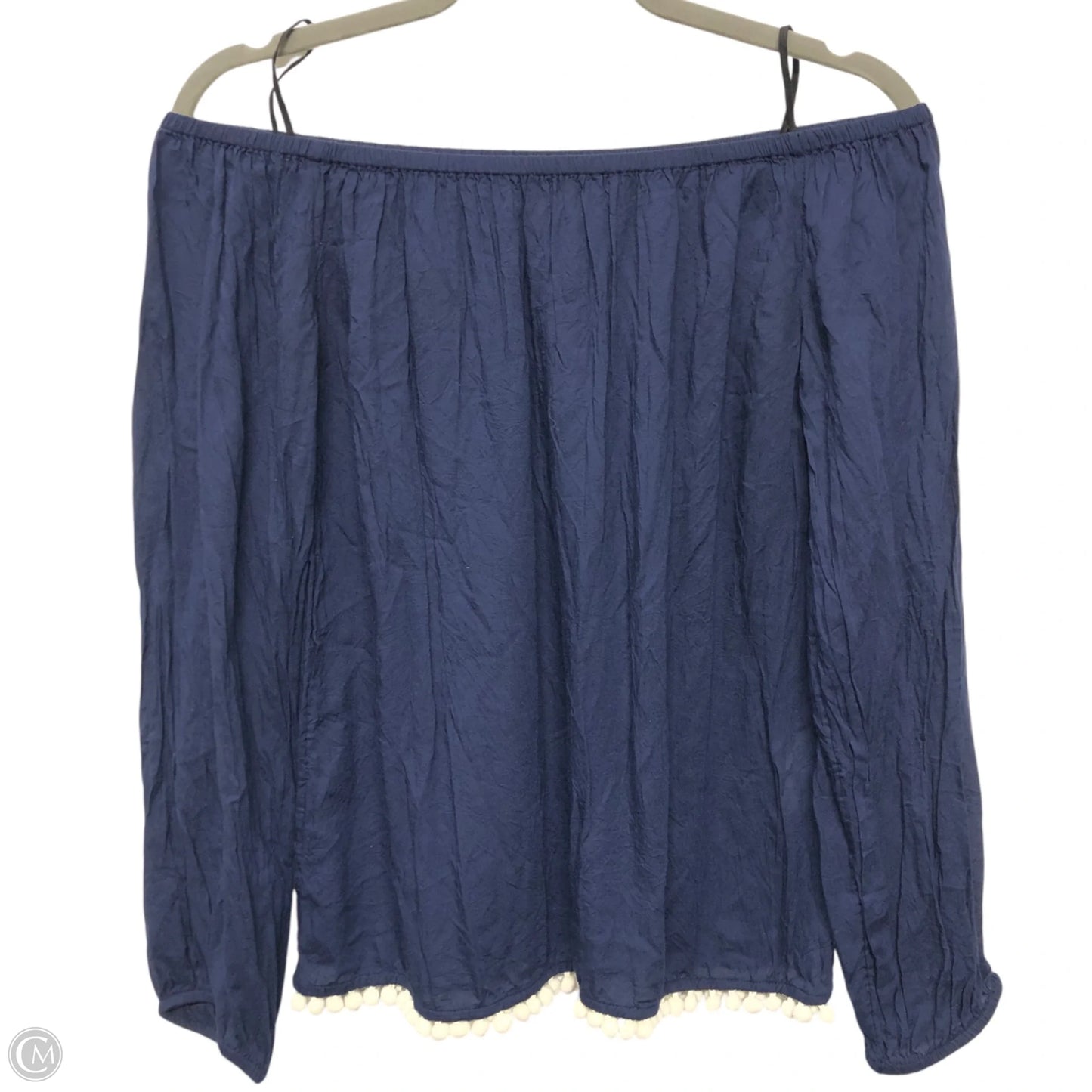 Top Long Sleeve Designer By Lilly Pulitzer In Navy, Size: Xs