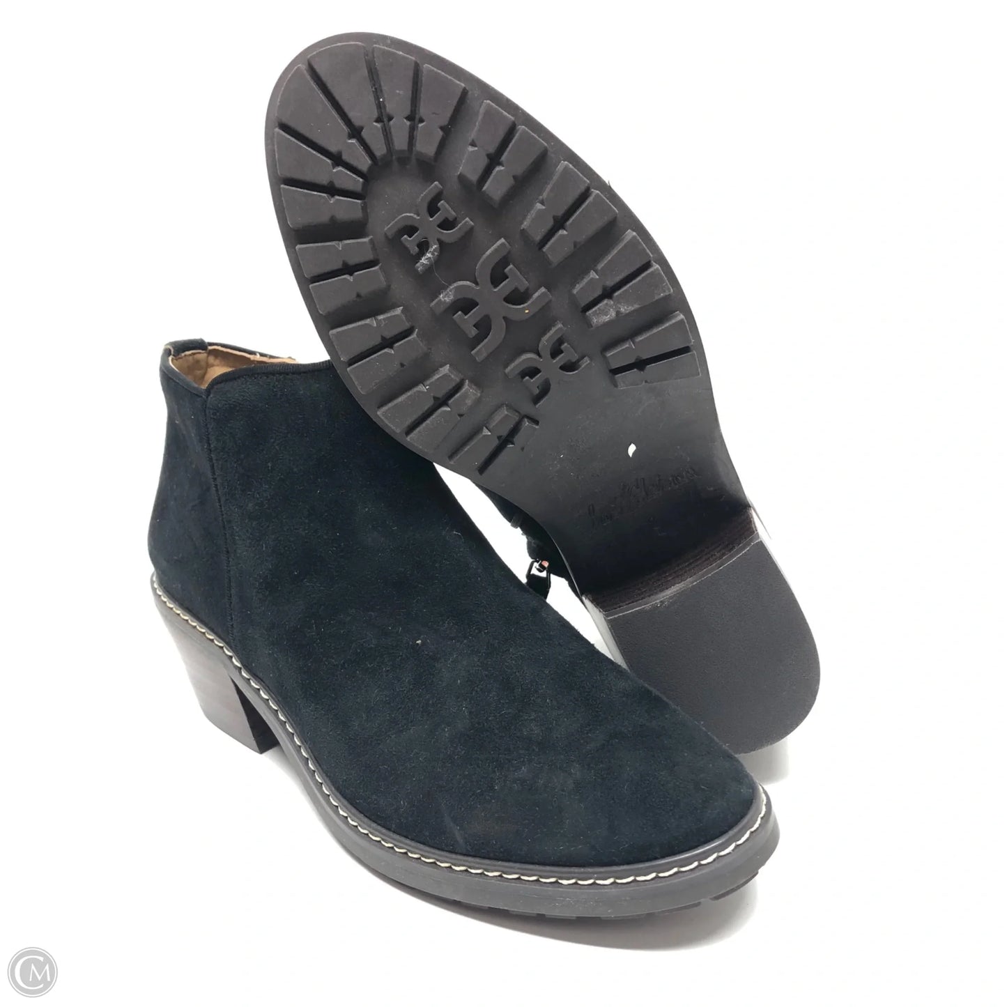 Boots Ankle Heels By Sam Edelman In Black, Size: 9