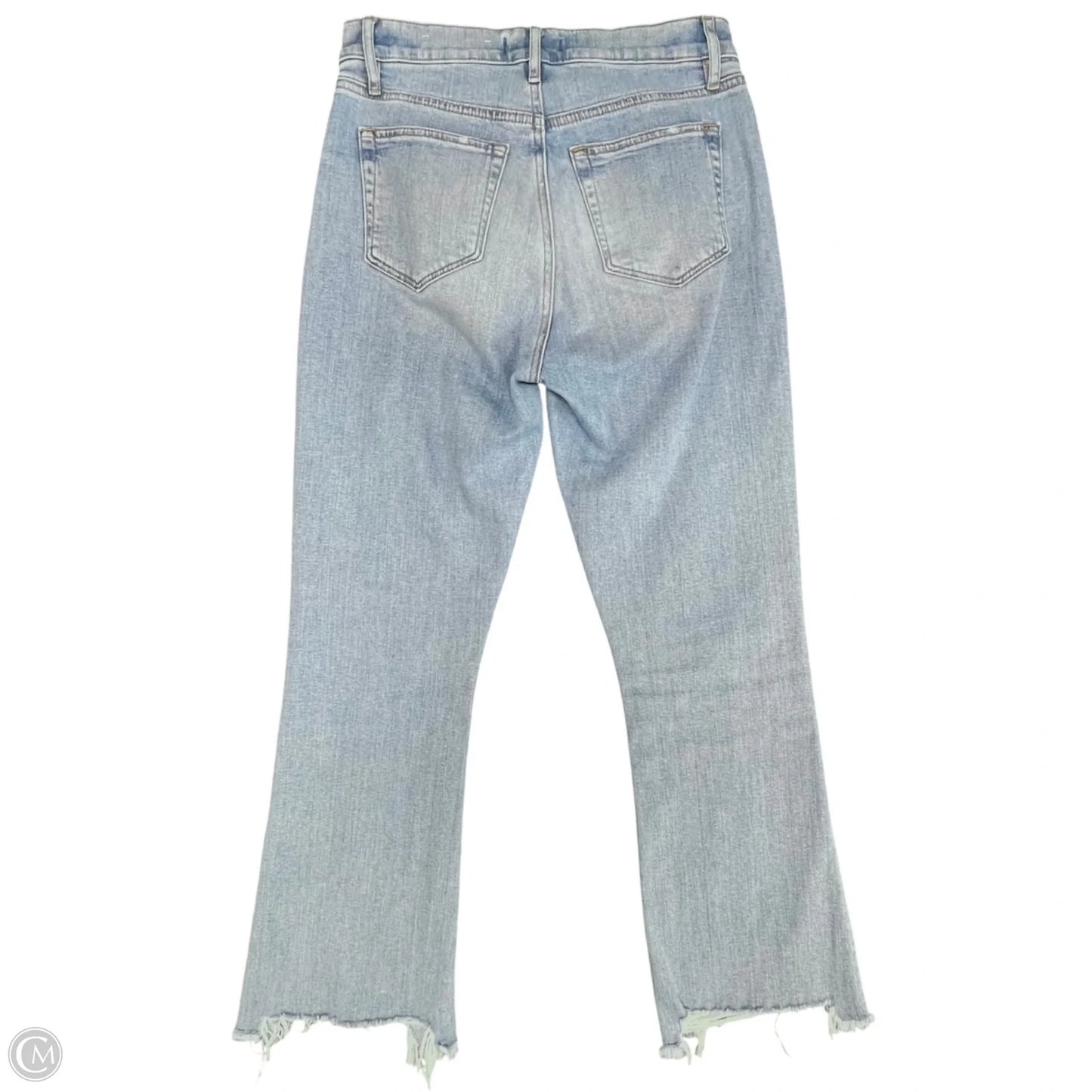 Jeans Cropped By Loft In Blue Denim, Size: 0