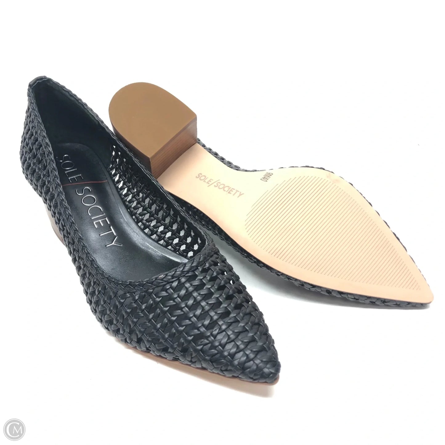 Shoes Heels Block By Sole Society In Black, Size: 9