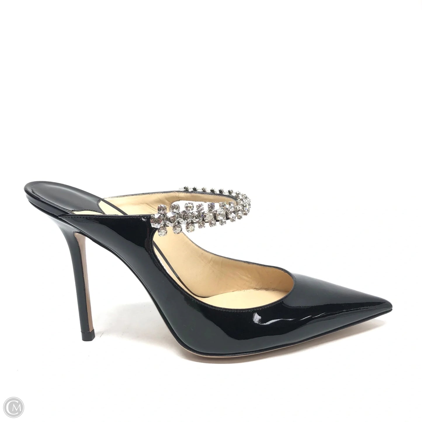 Shoes Luxury Designer By Jimmy Choo In Black, Size: 7.5