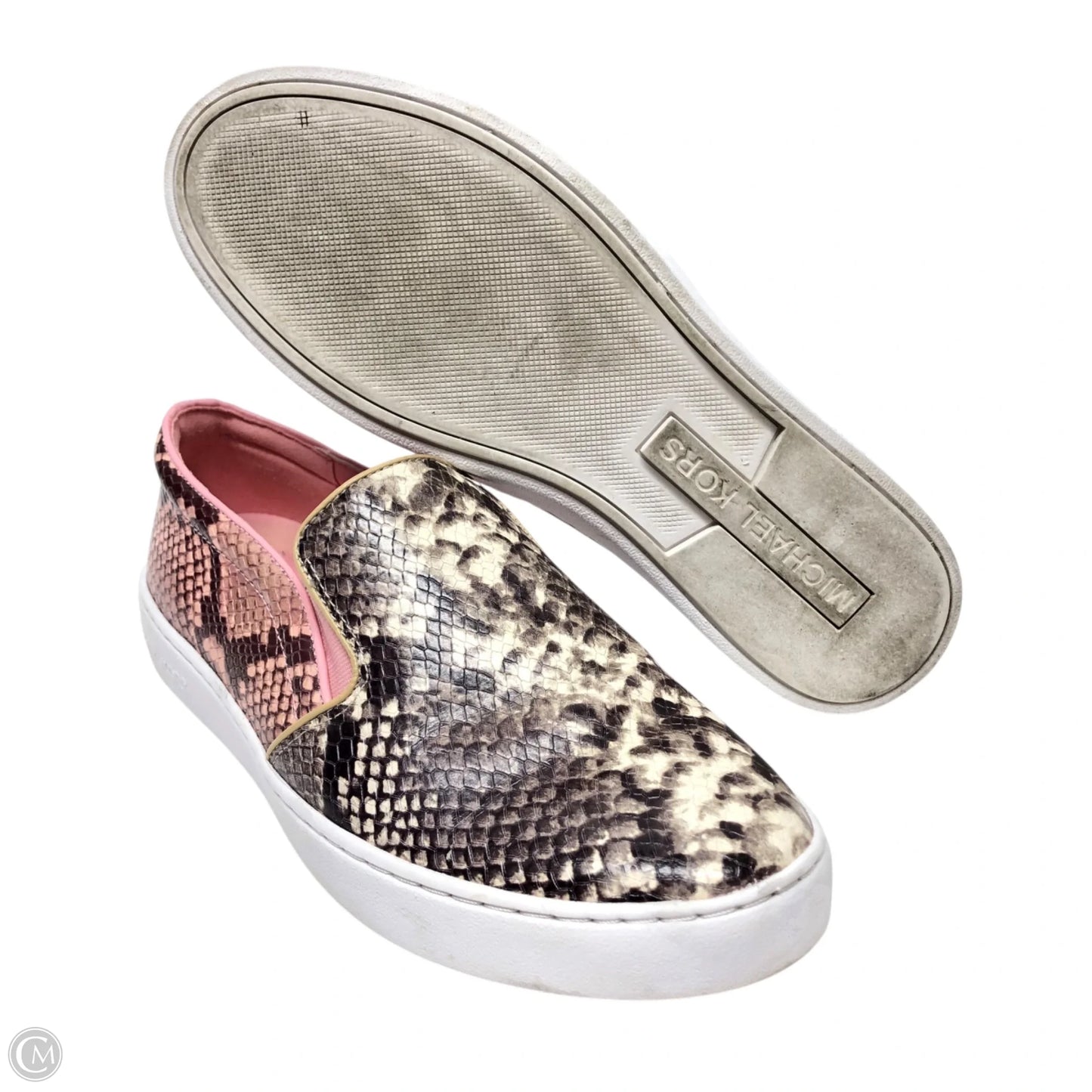 Shoes Flats By Michael By Michael Kors In Snakeskin Print, Size: 8.5