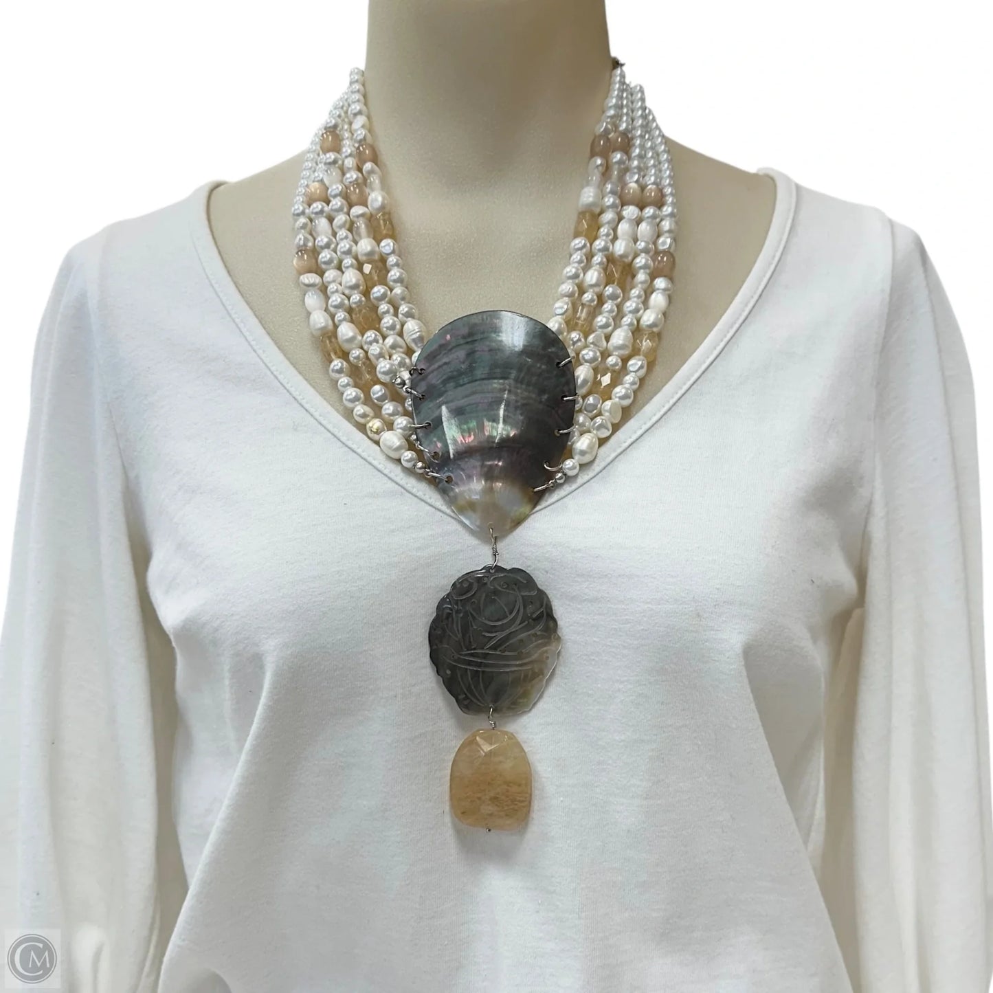 Necklace Statement By Chicos