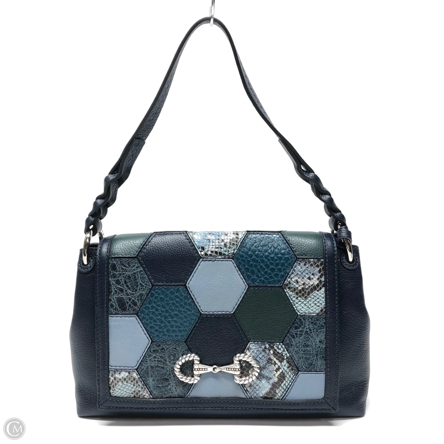 Handbag Leather By Brighton, Size: Medium