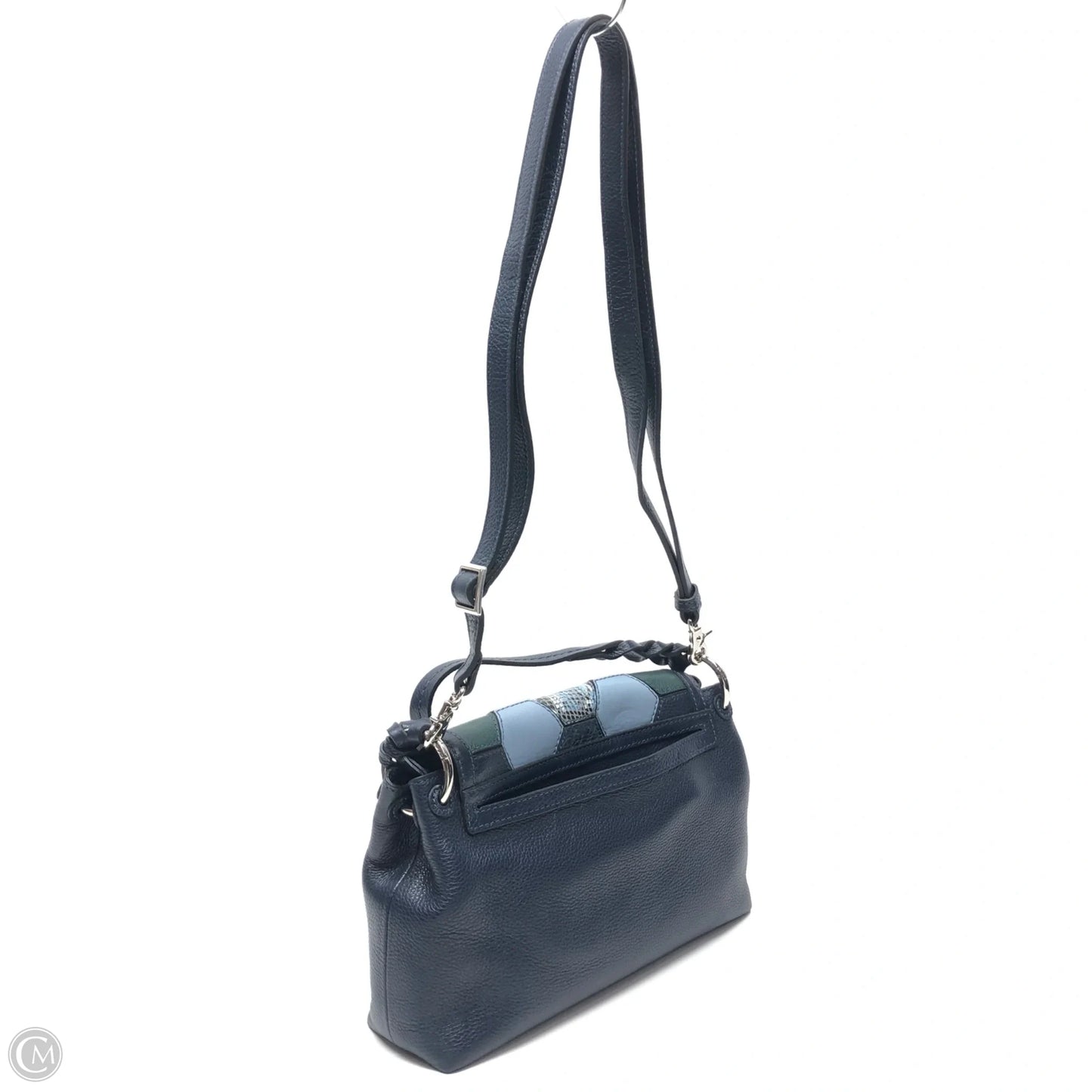 Handbag Leather By Brighton, Size: Medium