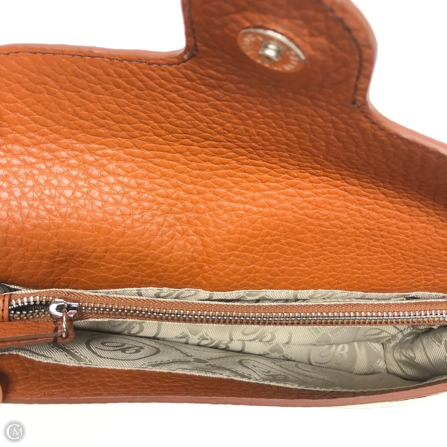 Handbag Leather By Brighton, Size: Medium