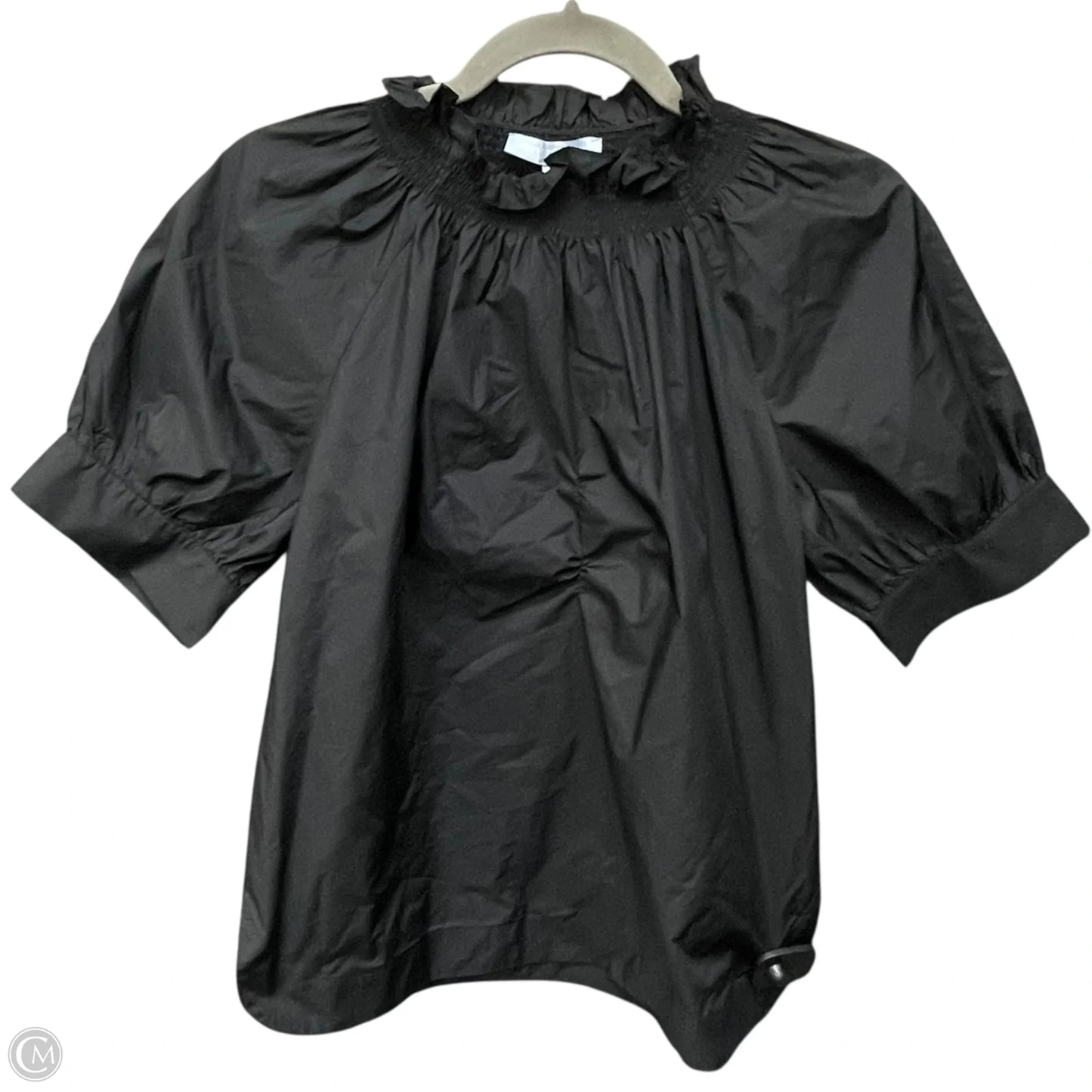 Blouse Short Sleeve By Antonio Melani In Black, Size: 2