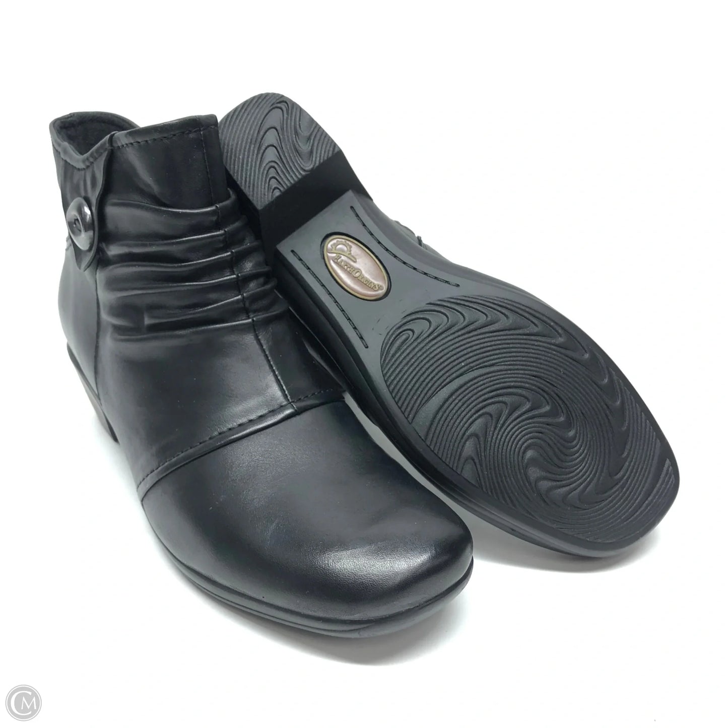 Boots Ankle Heels By Earth Origins In Black, Size: 10