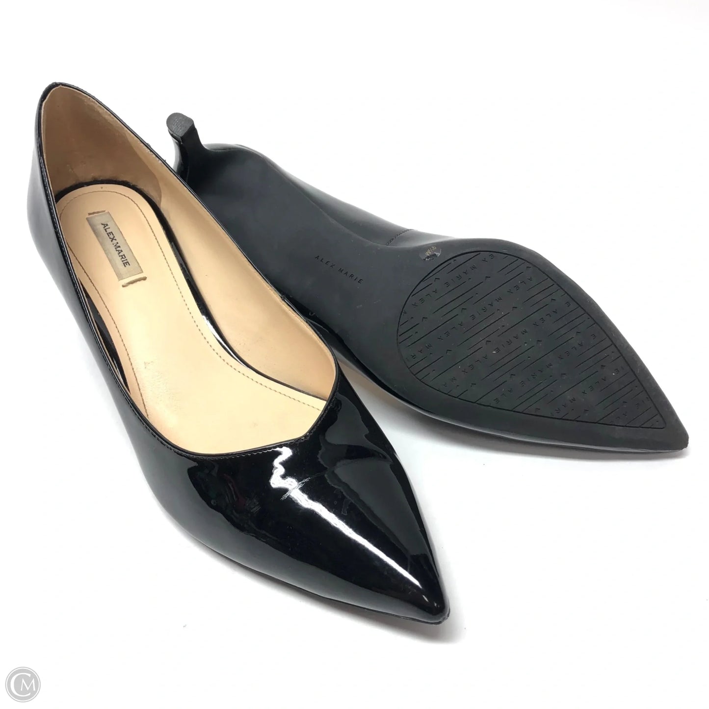 Shoes Heels Kitten By Alex Marie In Black, Size: 9.5