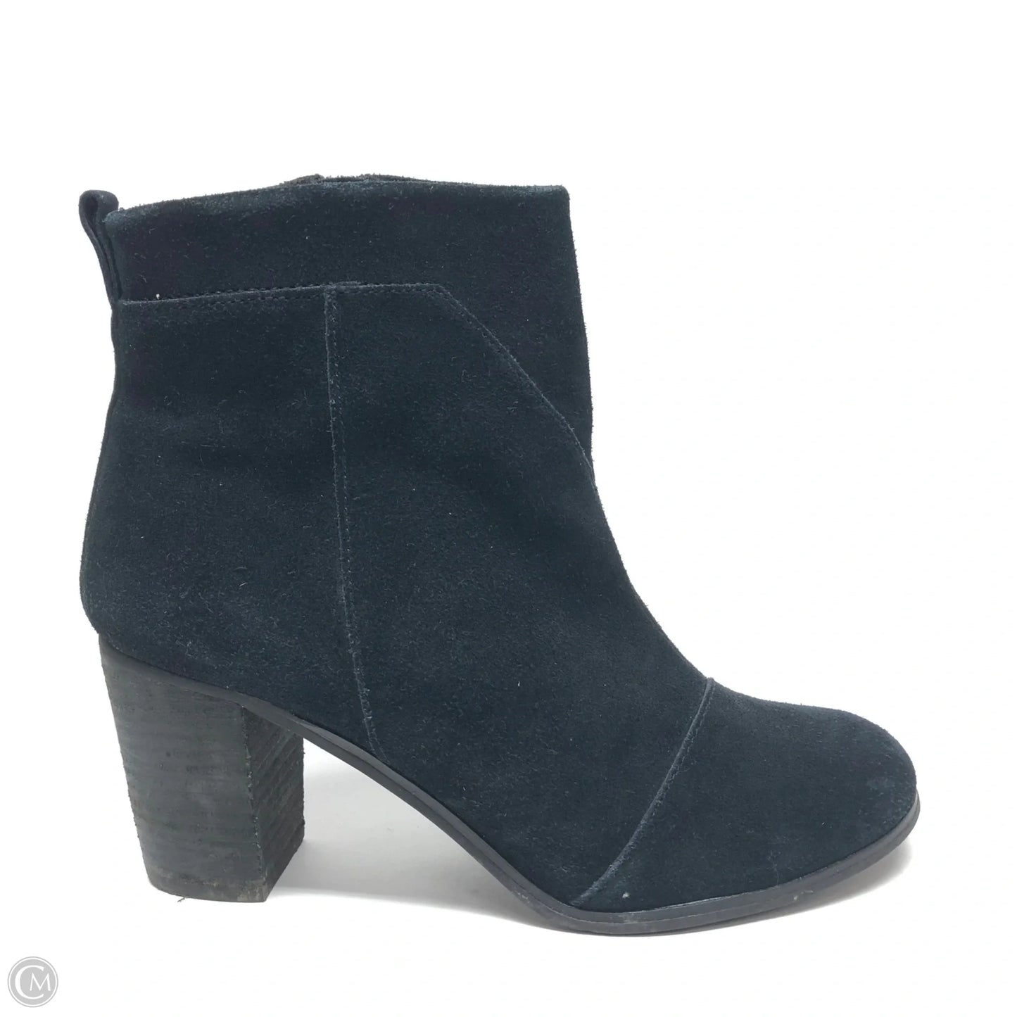 Boots Ankle Heels By Toms In Black, Size: 8.5