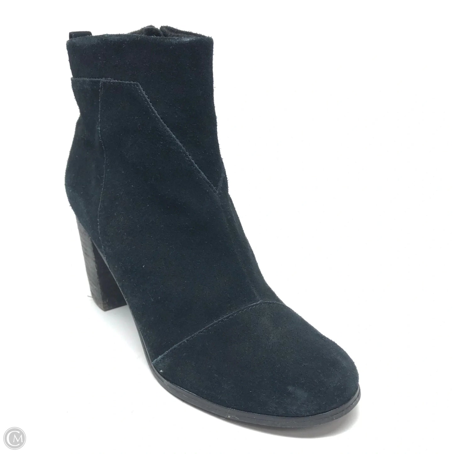 Boots Ankle Heels By Toms In Black, Size: 8.5