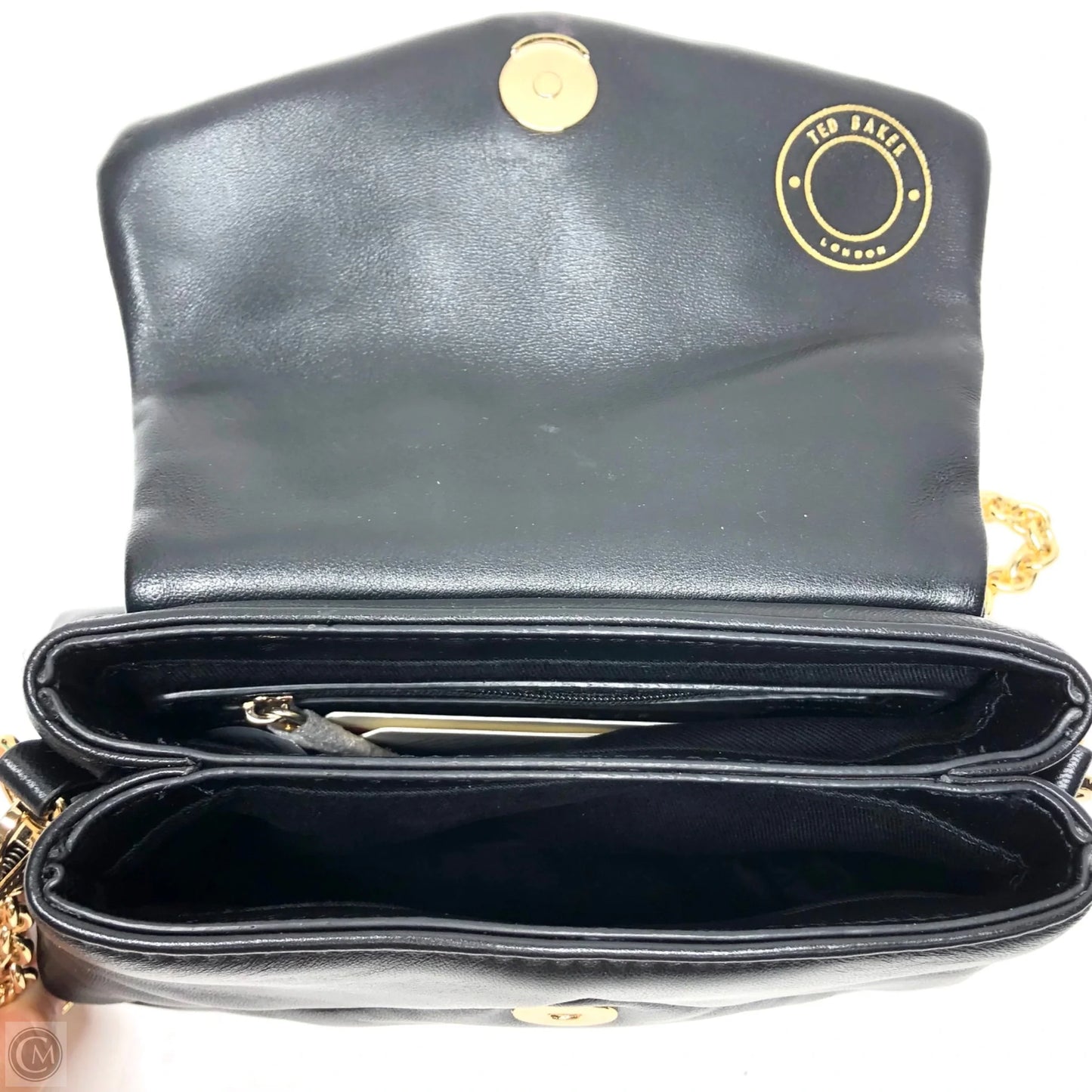 Crossbody Leather By Ted Baker, Size: Small