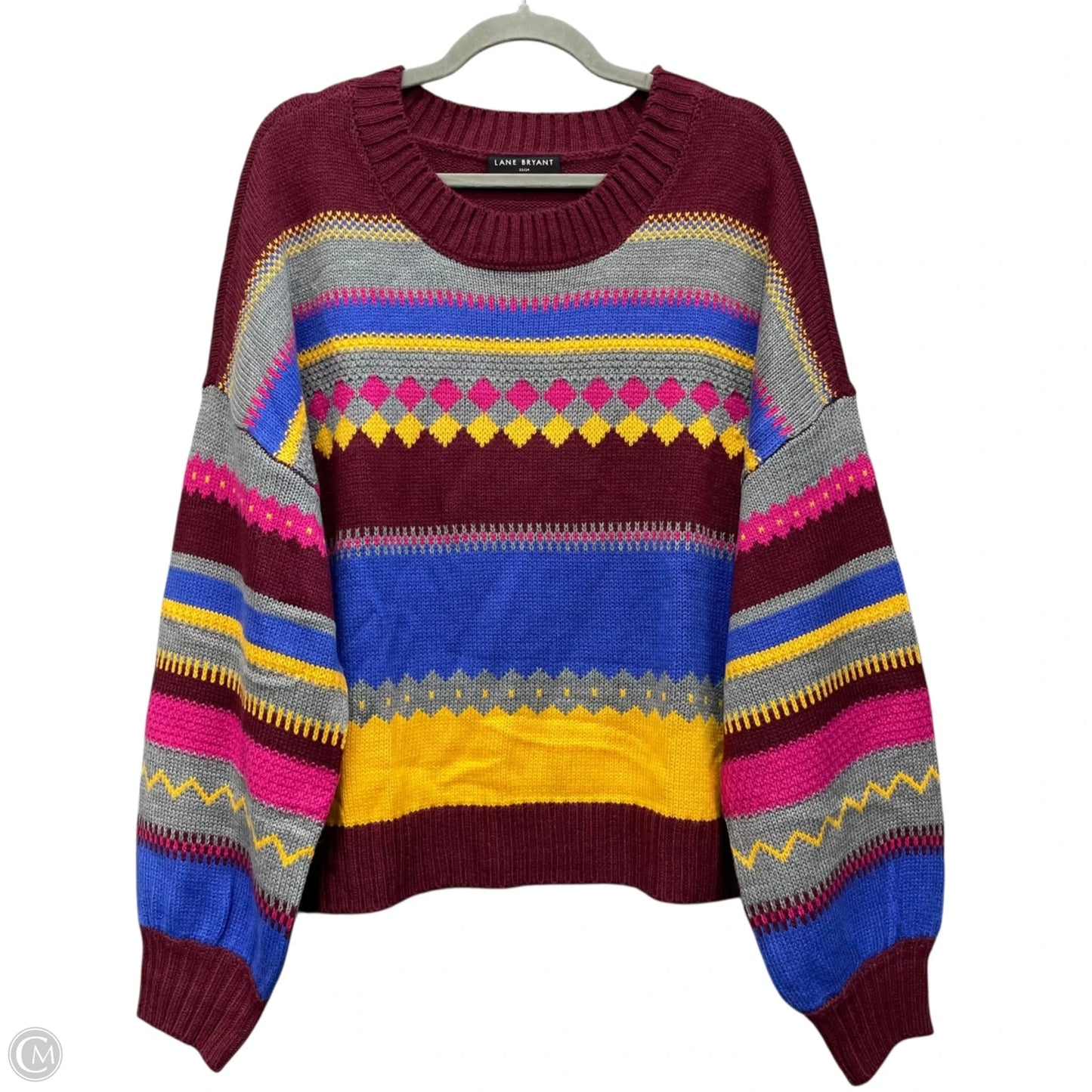 Sweater By Lane Bryant In Multi-colored, Size: 3x