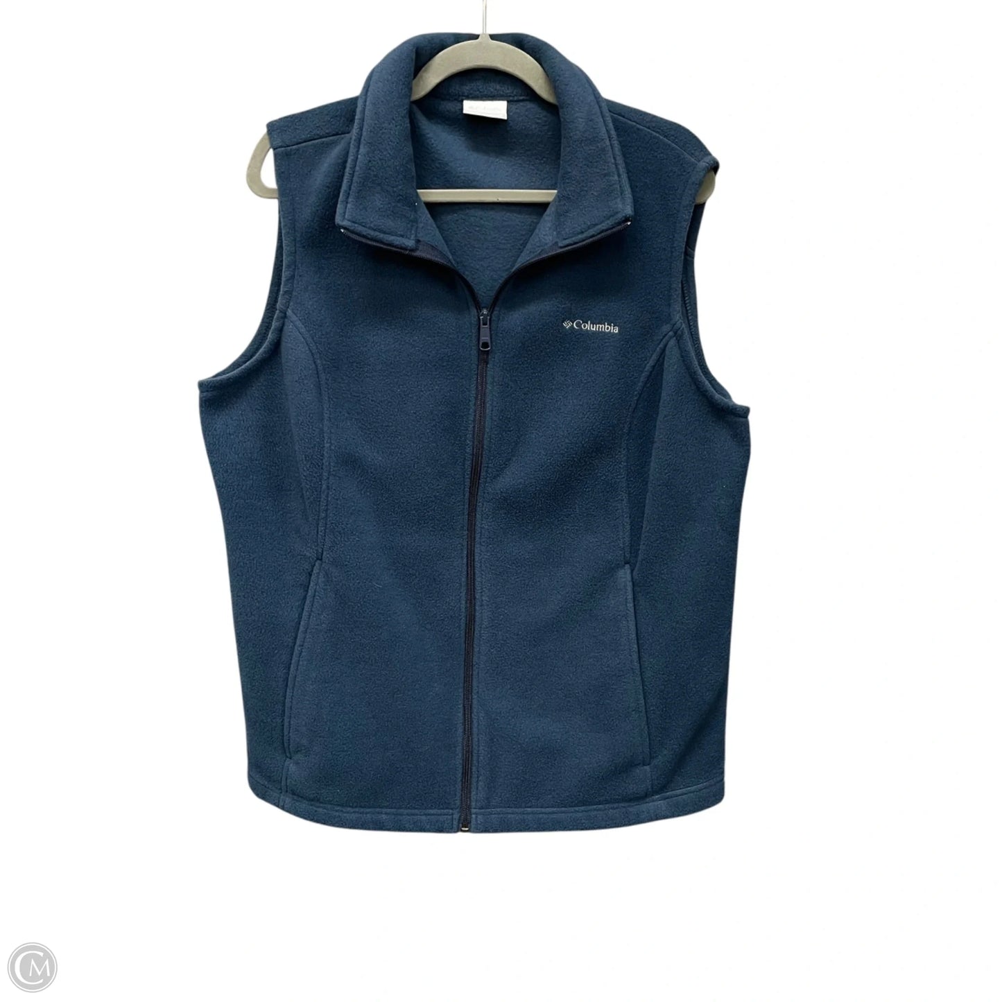 Vest Fleece By Columbia In Blue, Size: 1x