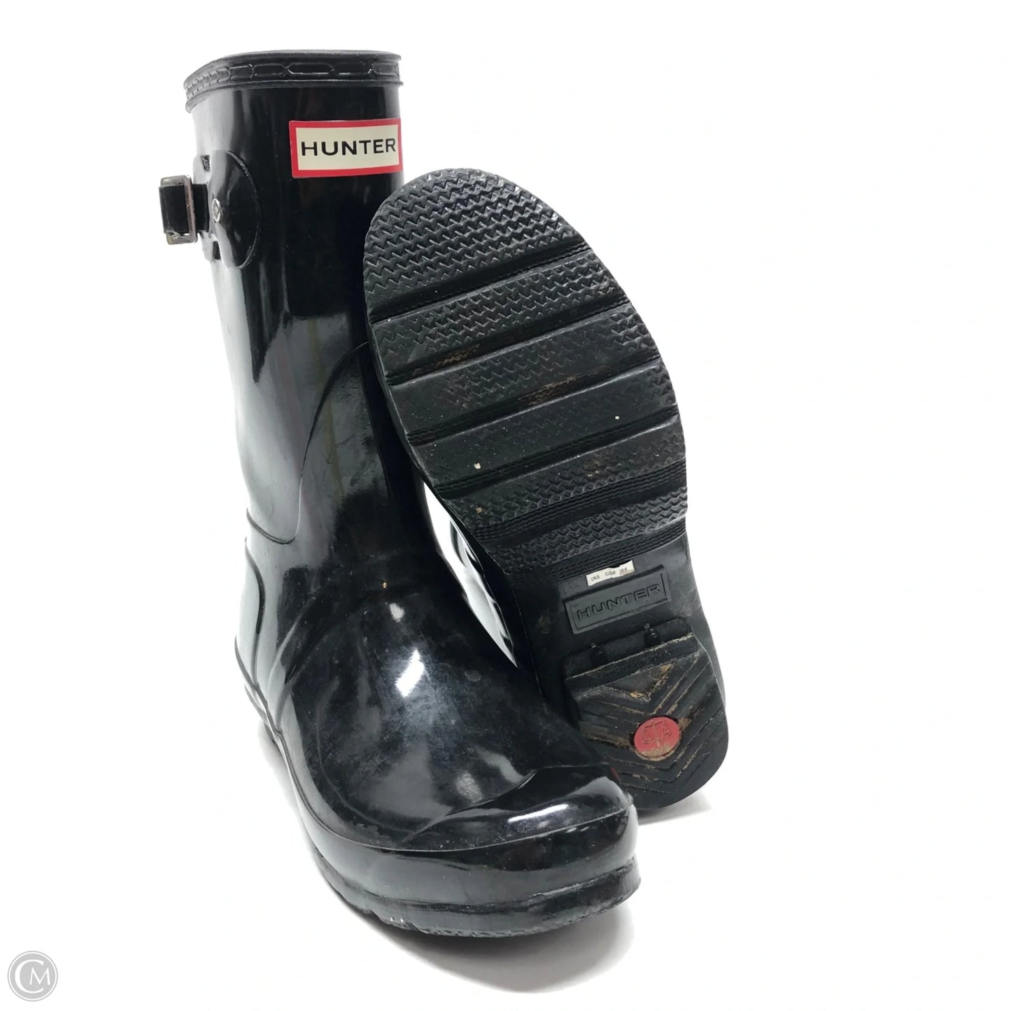 Boots Rain By Hunter In Black, Size: 9