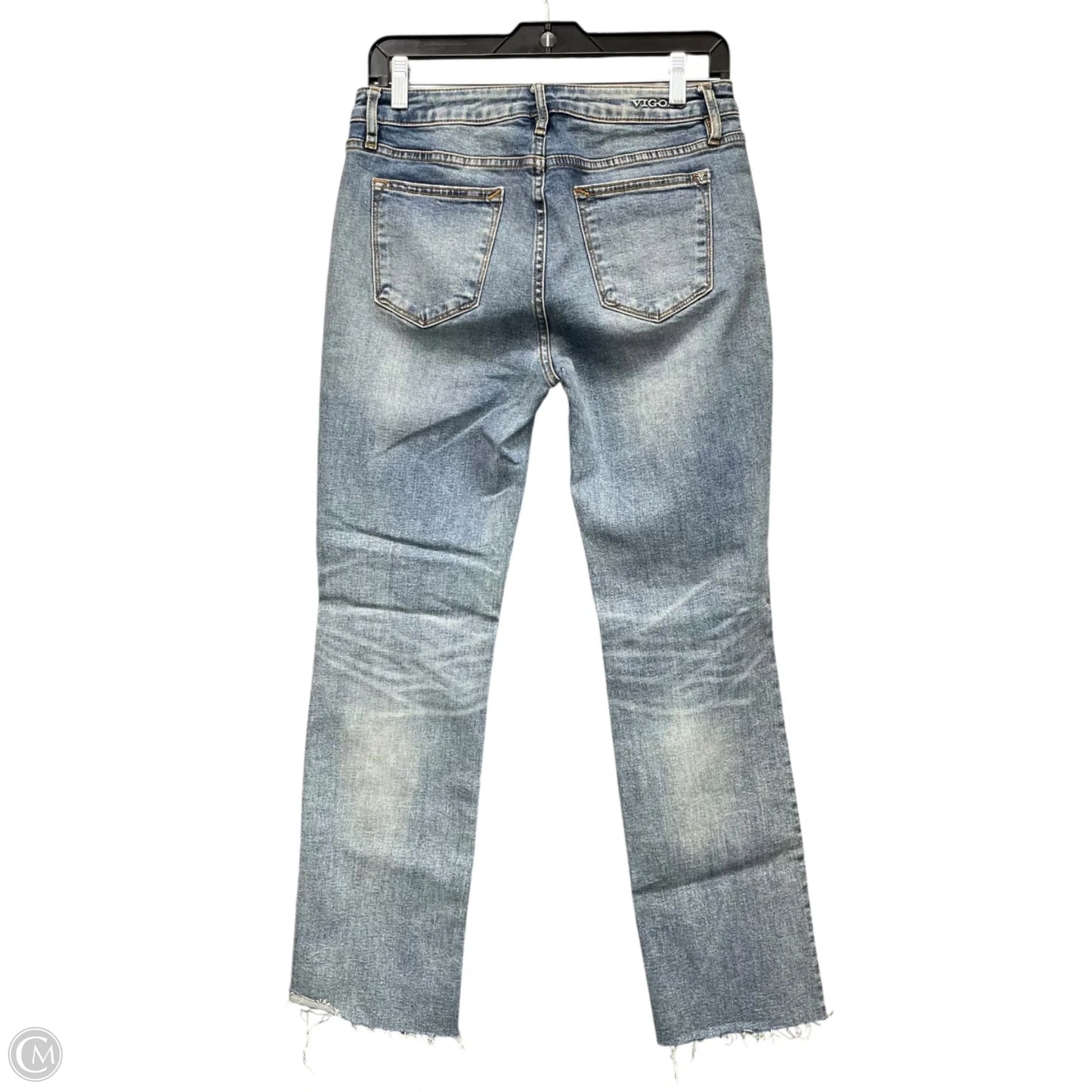 Jeans Straight By Vigoss In Blue Denim, Size: 6