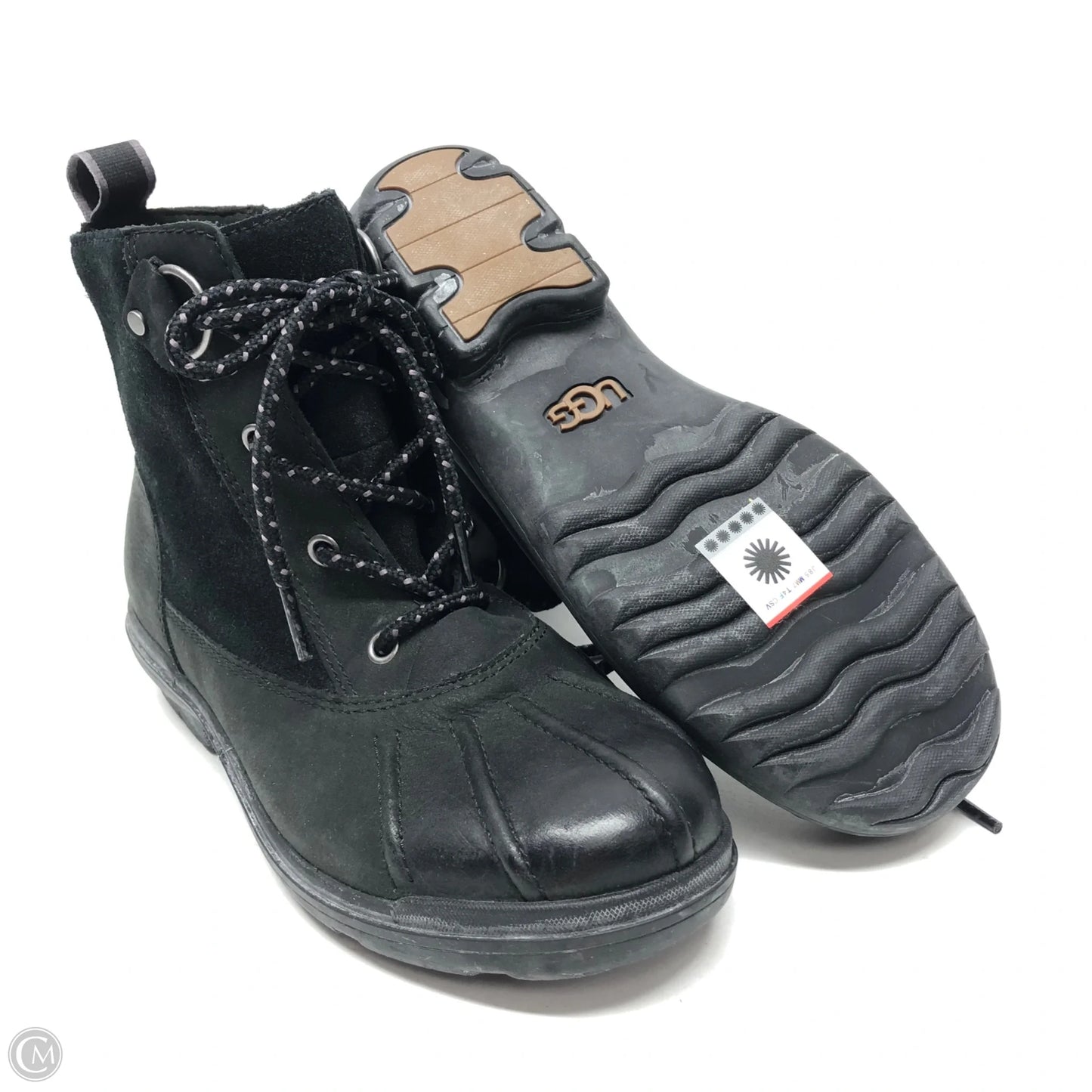 Boots Designer By Ugg In Black, Size: 7